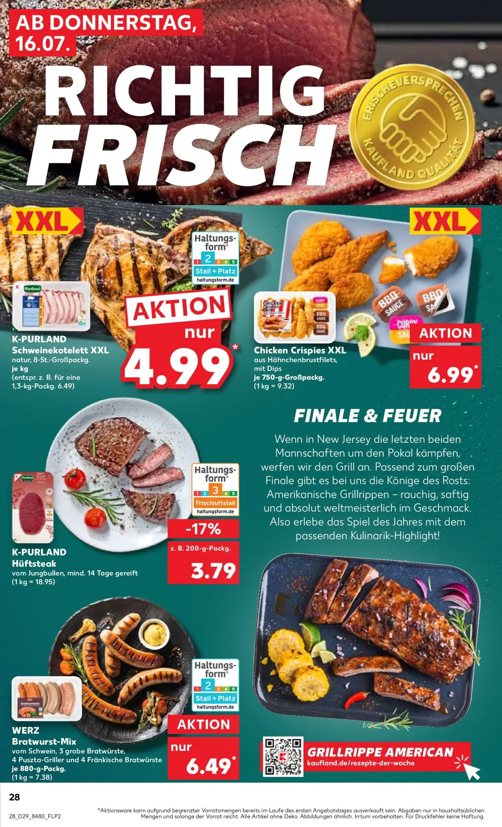 Kaufland DE -DE Folder - geldige folder vanaf 16-07-2026 pagina 28 van 56