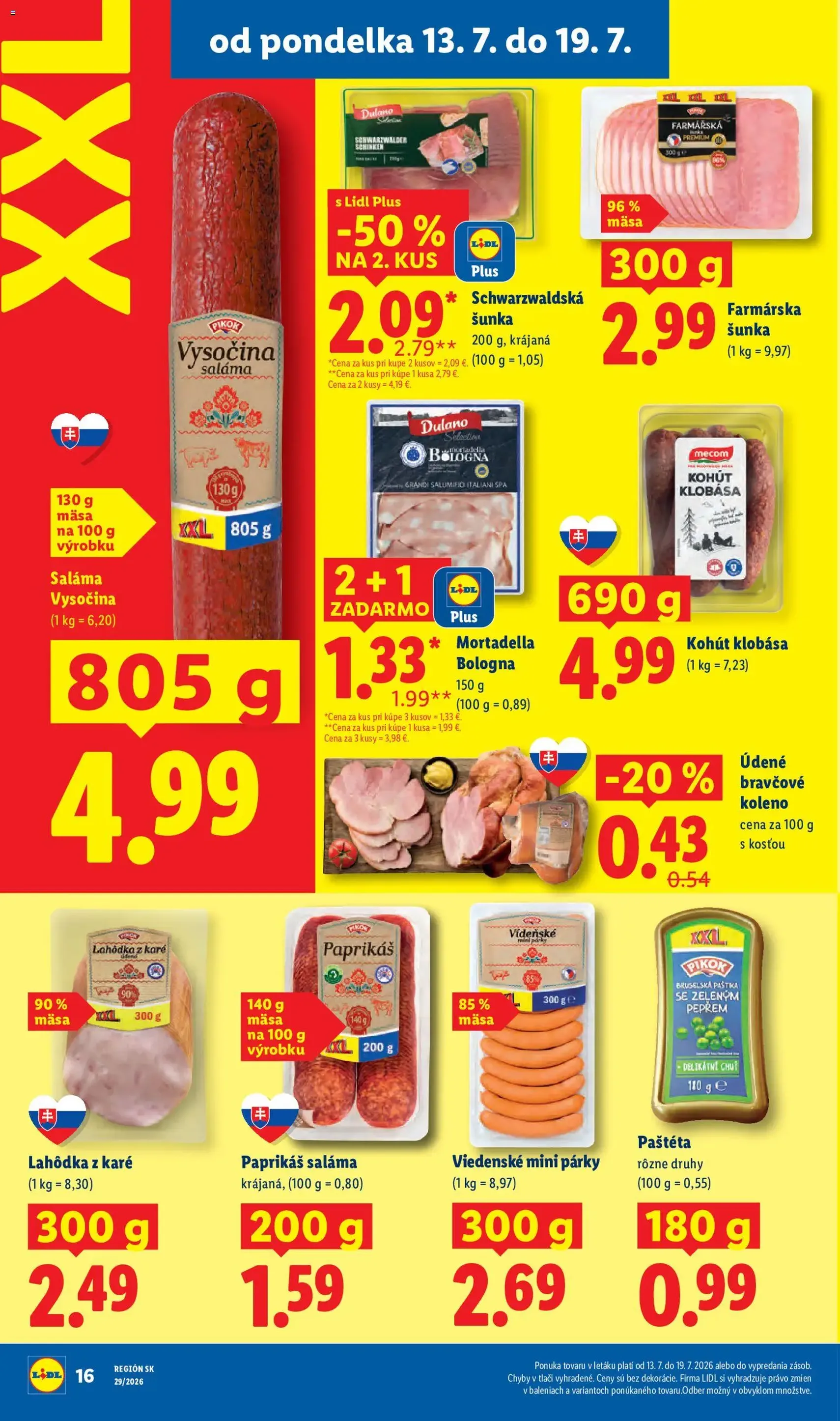 Lidl leták - platný leták od 13.07.2026 strana 20 z 94