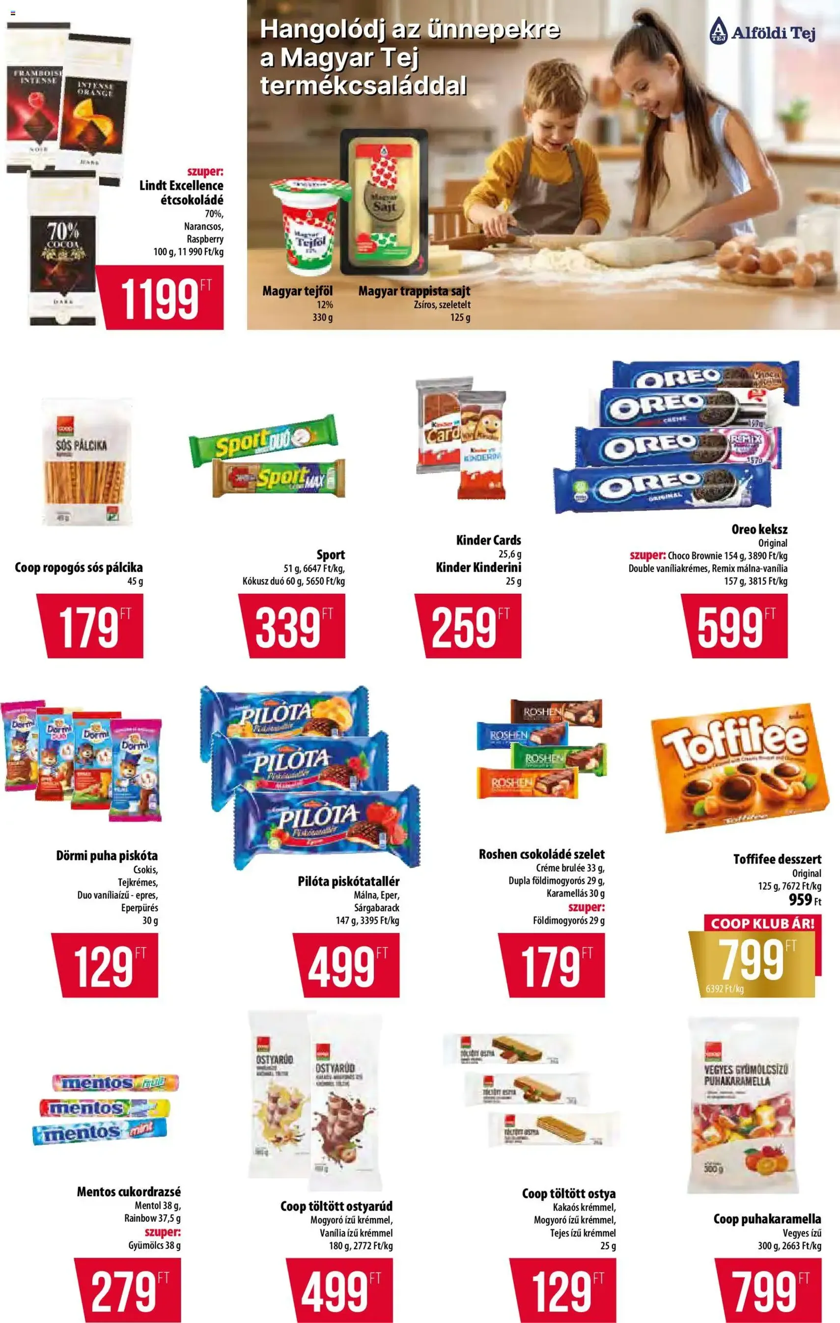 COOP Akciós újság - 2025.10.30. érvényes szórólap 9 oldal 12 oldalból COOP Akciós újság - 2025.10.30. érvényes szórólap 9 oldal 12 oldalból