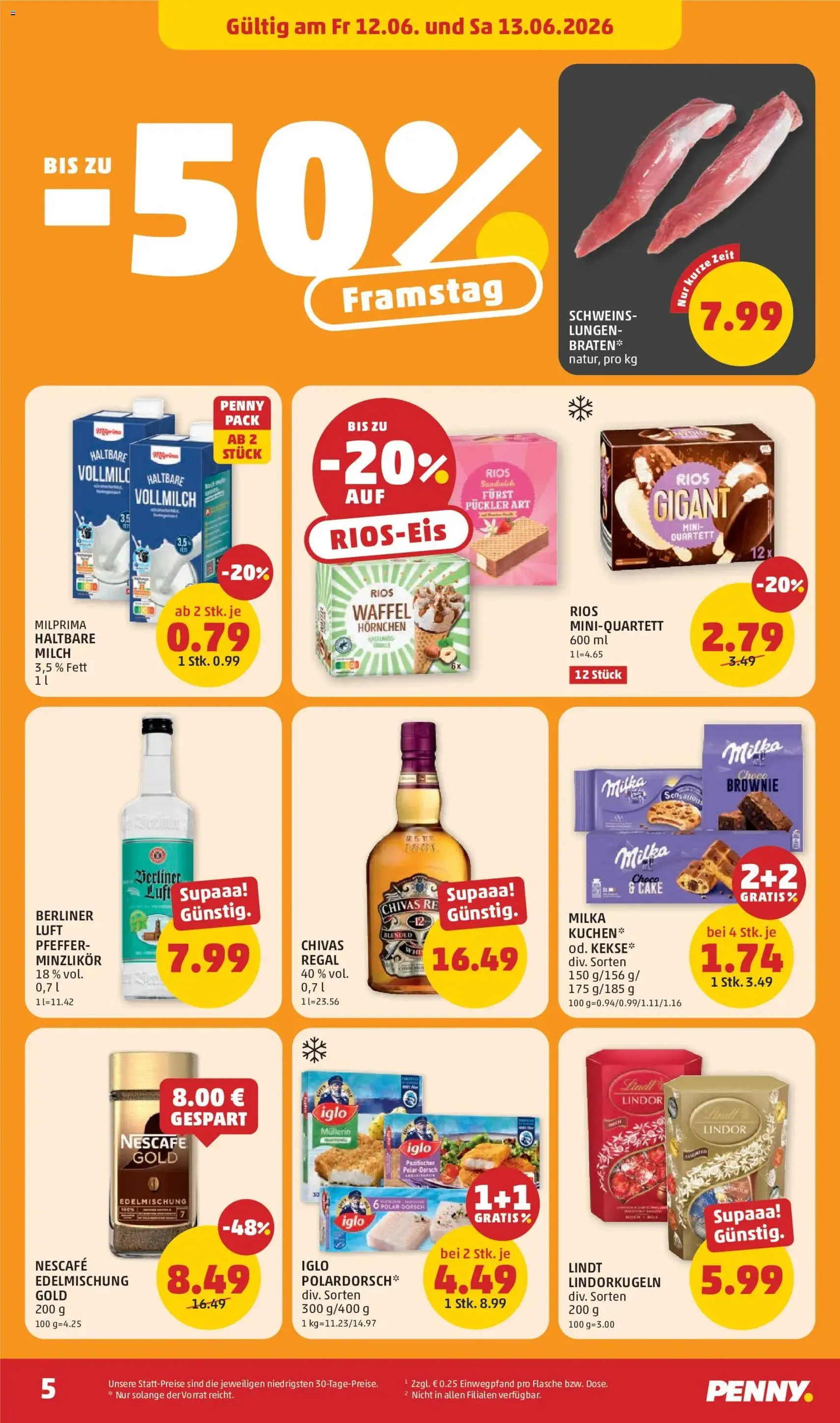 Penny Markt - Flugblatt - Gültiger Prospekt ab 11.06.2026, Seite 5 von insgesamt 32