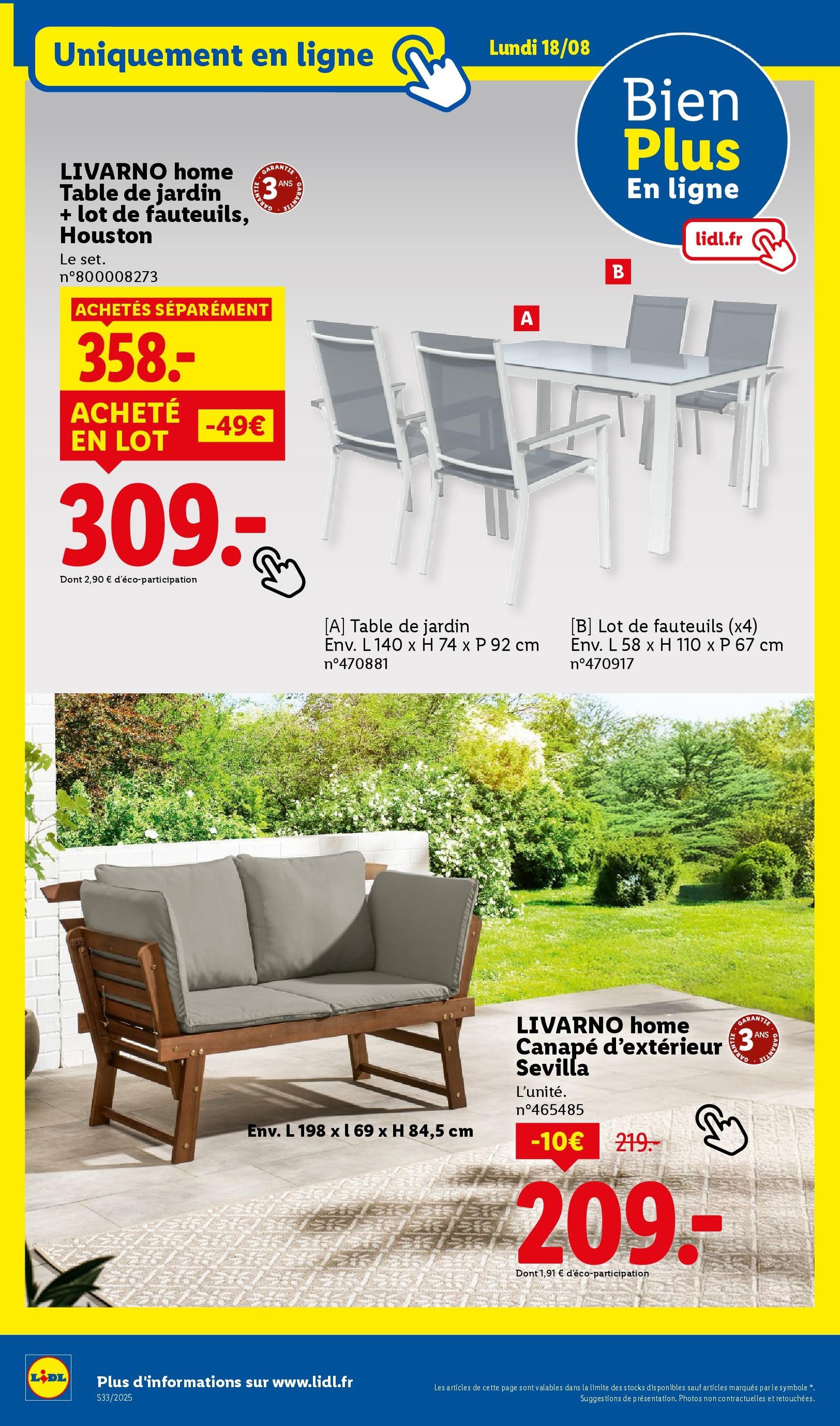 LIDL catalogue semaine 32 - brochure valable à partir du 14/08/2025, page 68 sur 72