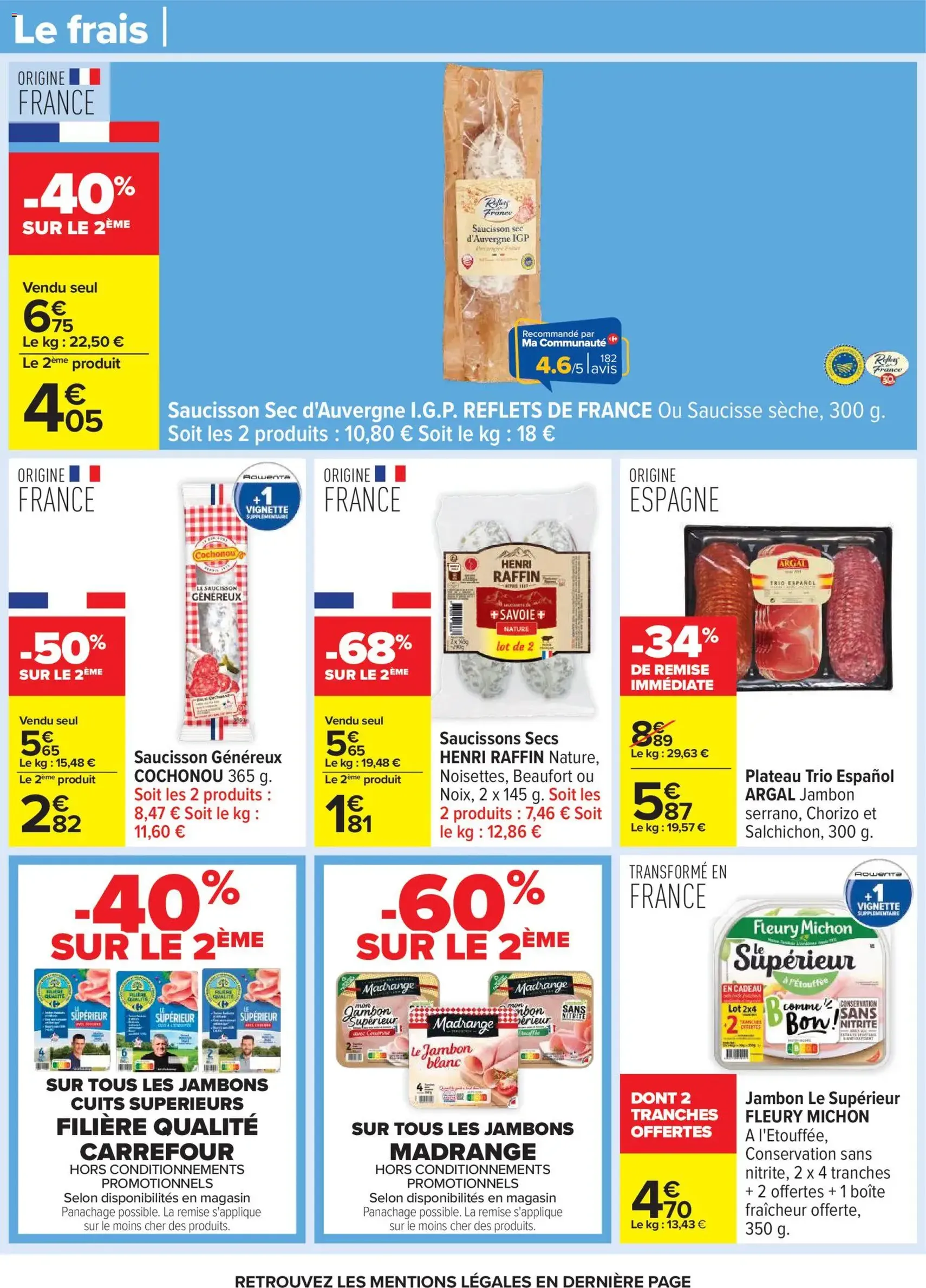 Carrefour catalogue de la semaine 10 - brochure valable à partir du 03/03/2026, page 39 sur 92