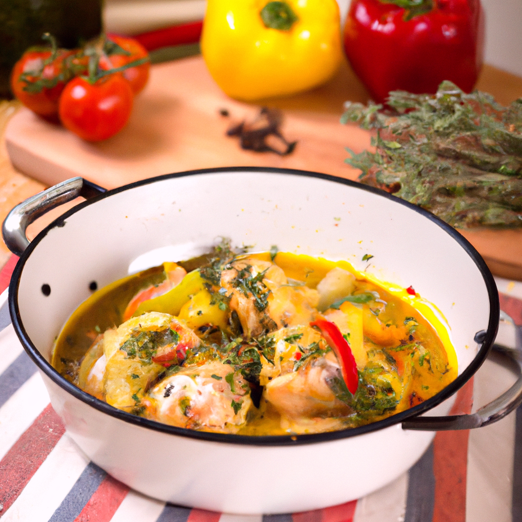 Pollo con i peperoni alla romana