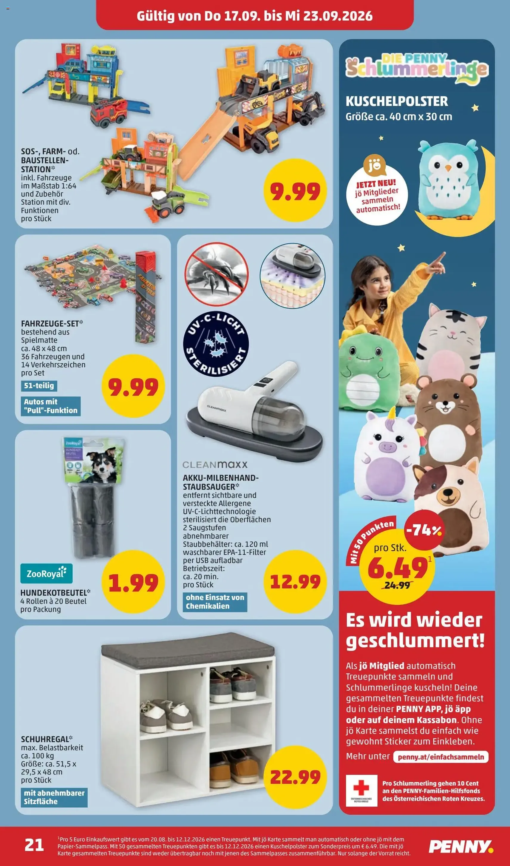 Penny Markt - Flugblatt - Gültiger Prospekt ab 17.09.2026, Seite 21 von insgesamt 28