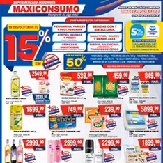 Vista previa del folleto Maxiconsumo ofertas válido desde 06/10/2025