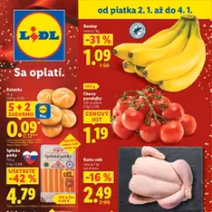Lidl leták - náhľad letáku platný od 02.01.2026
