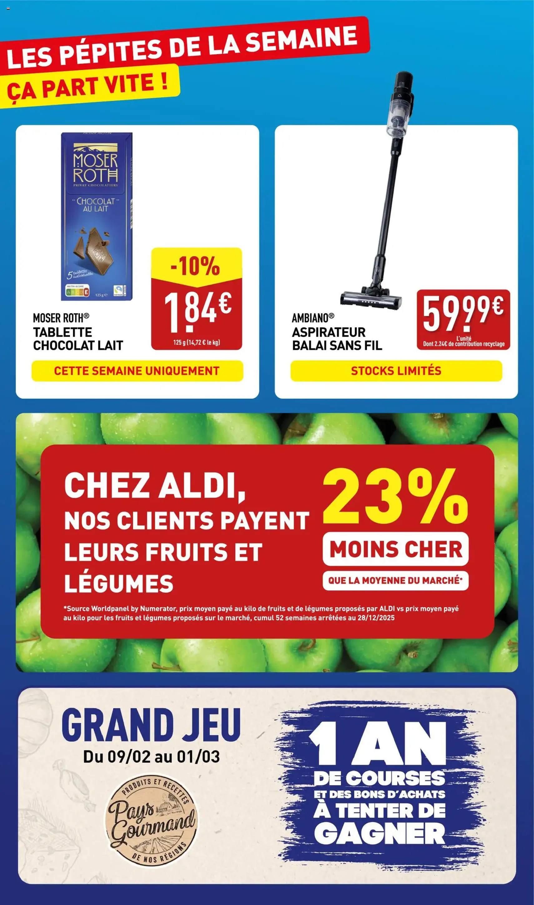 Aldi - Catalogue de la semaine 9 - brochure valable à partir du 24/02/2026, page 2 sur 39