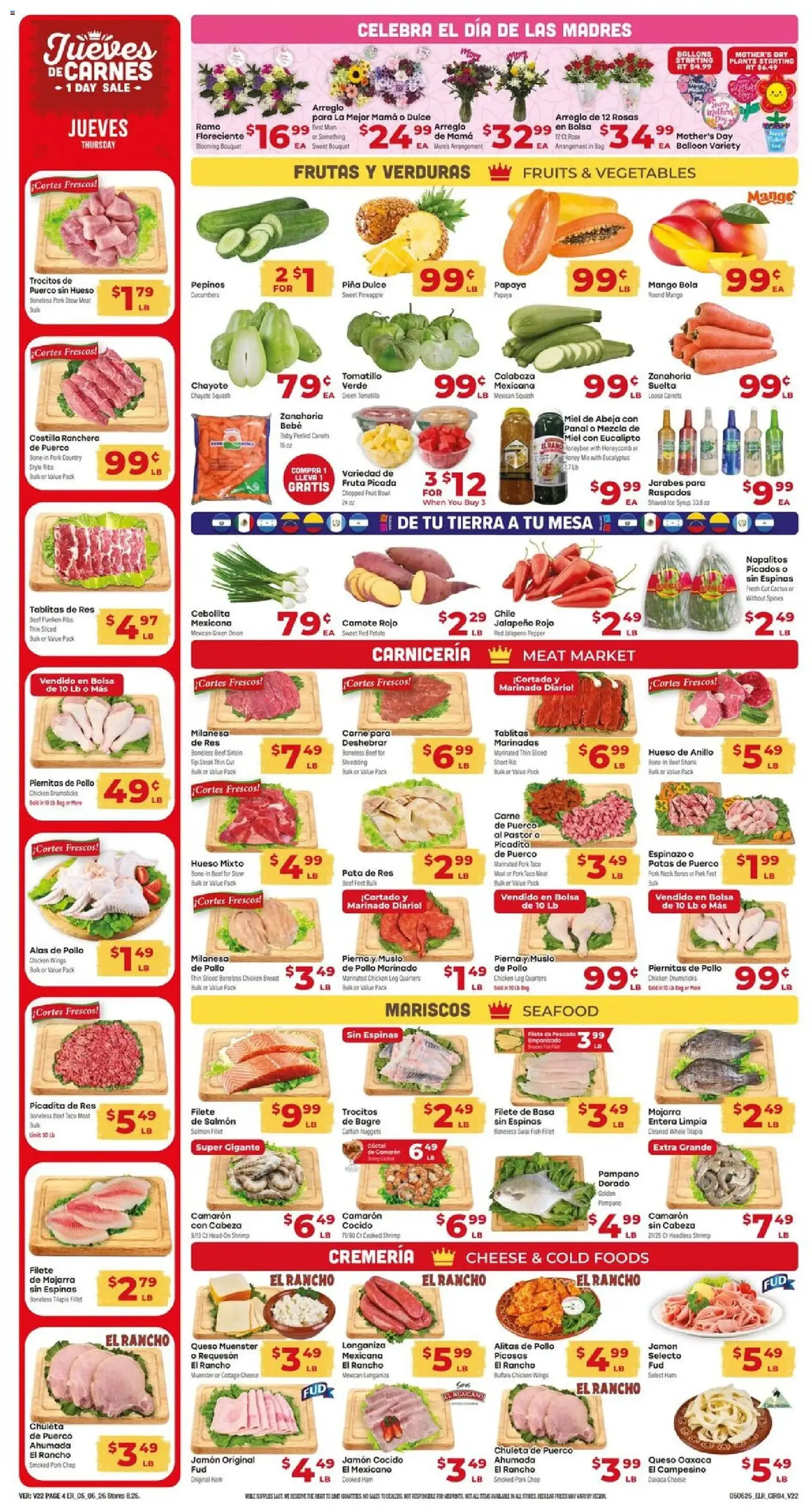 El Rancho Weekly Ad - valid flyer from 05/06/2026, page 4 of 4