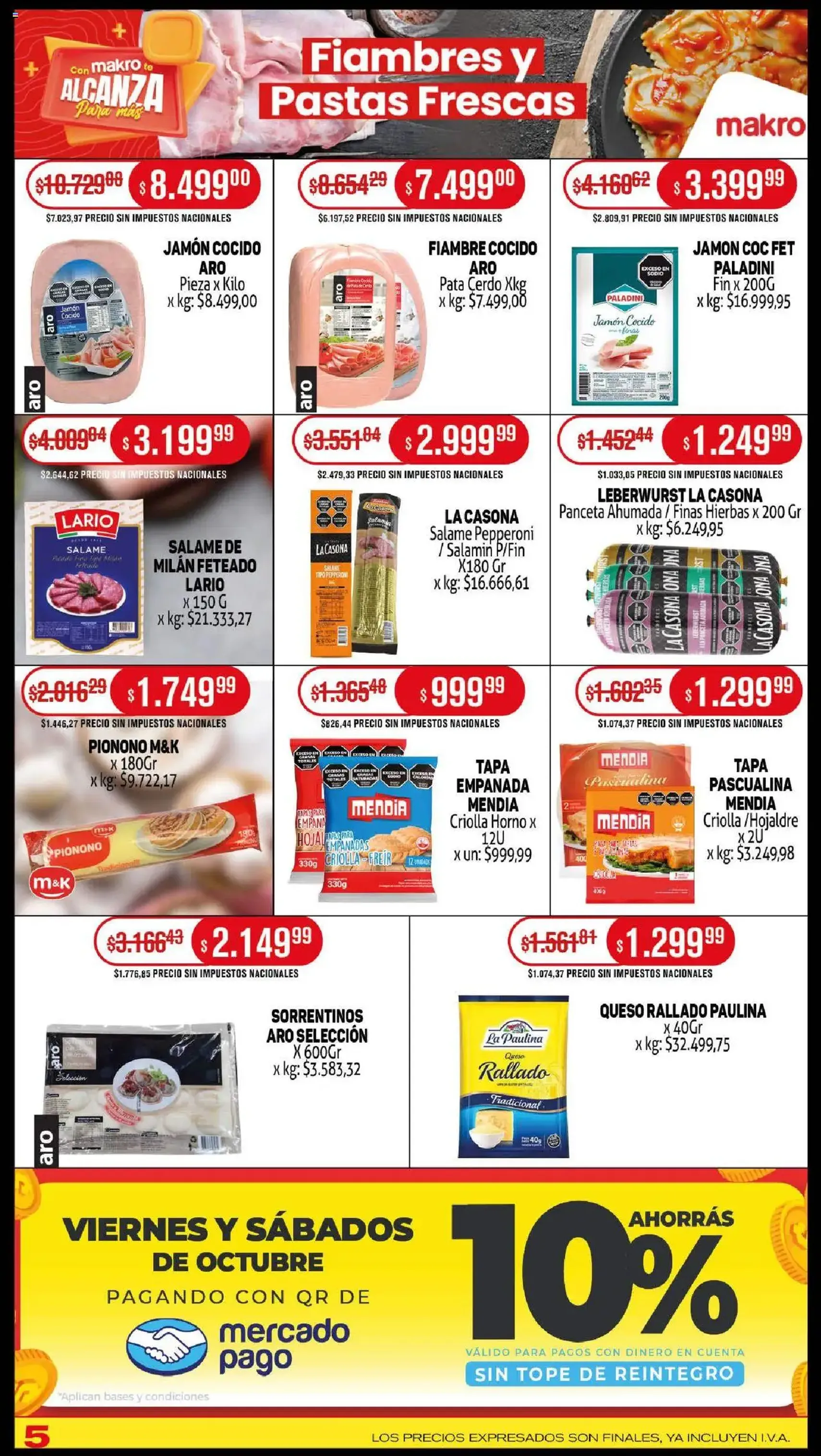 Makro ofertas - folleto válido desde 02/10/2025 página 5 de 16