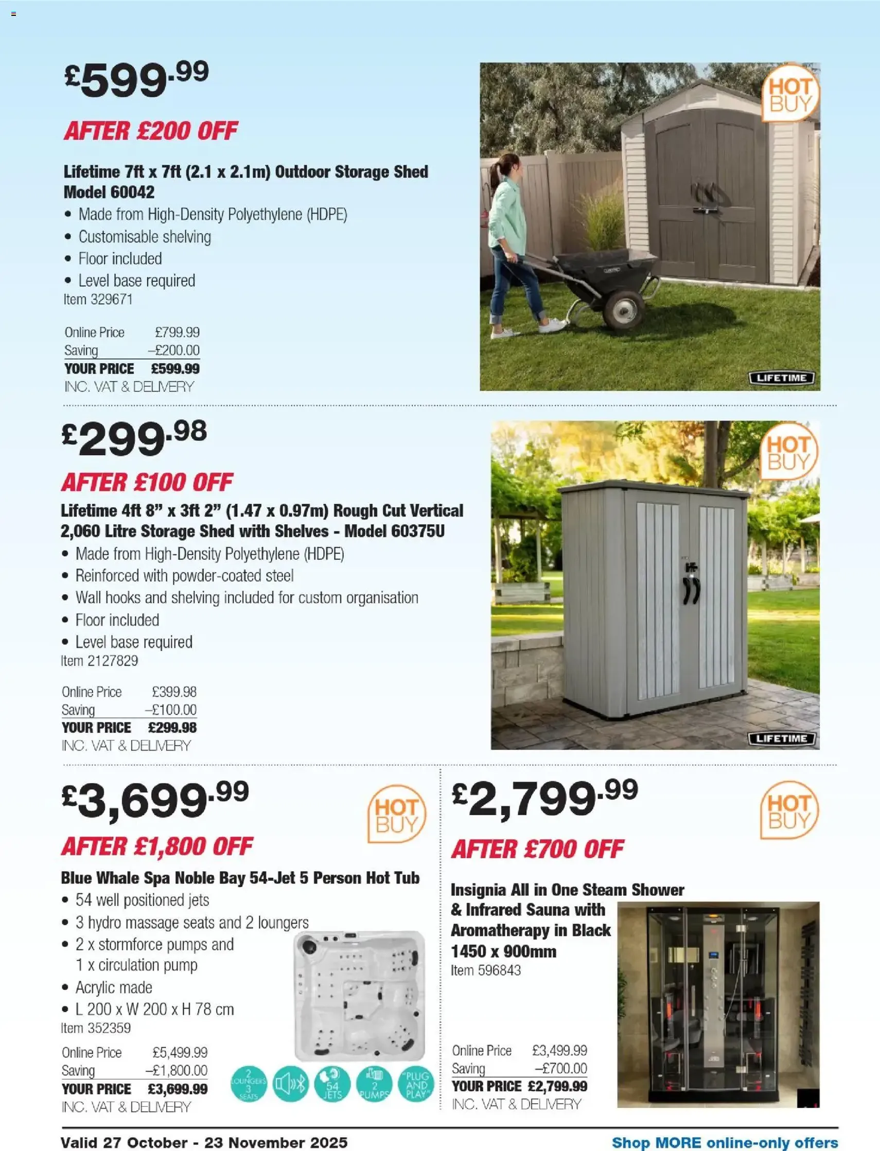 Costco - ENGLAND ONLY - valid flyer from 27/10/2025, page 26 of 35