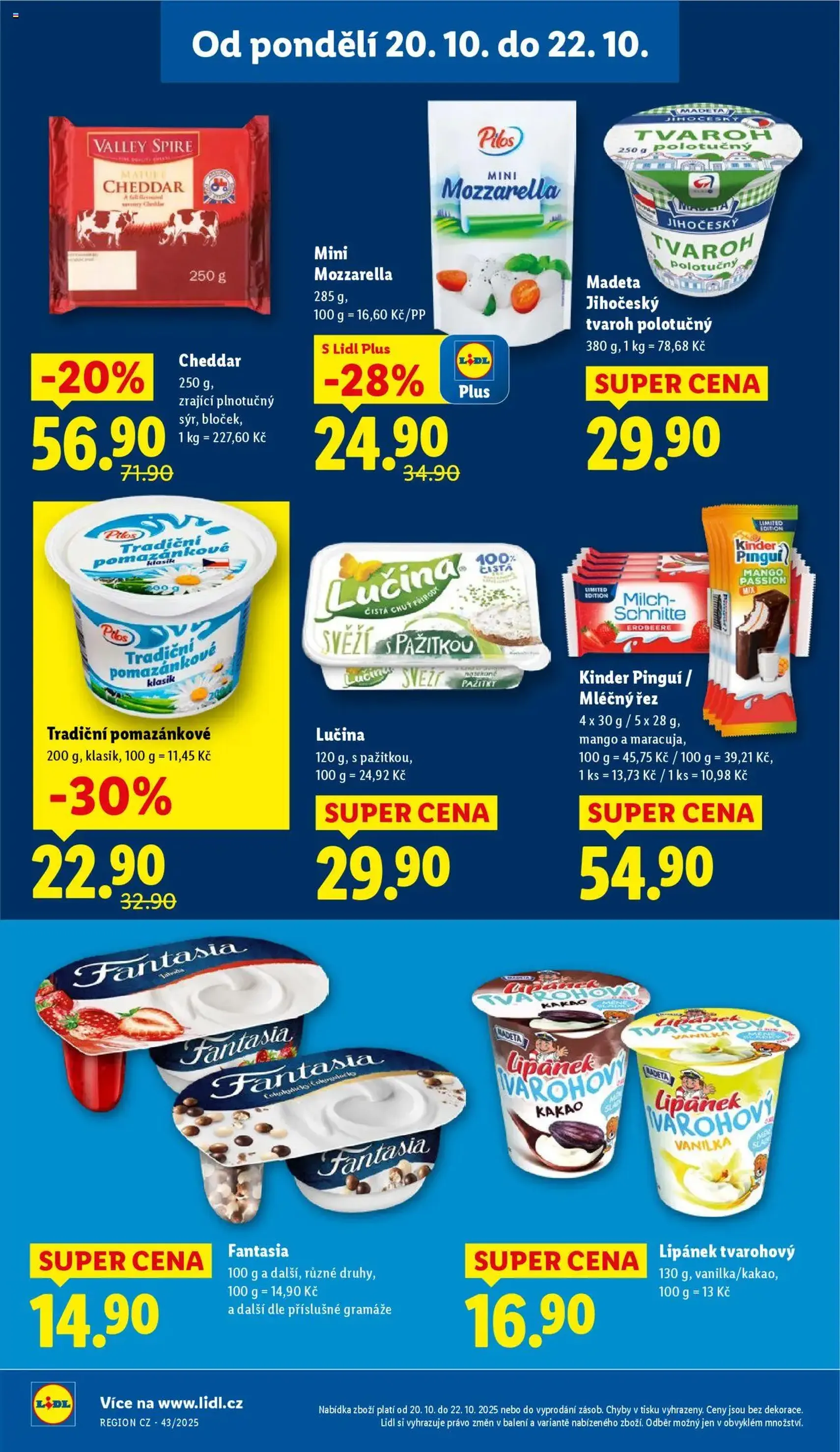 Lidl leták - platný leták od 20.10.2025 strana 22 z 49 Lidl leták - platný leták od 20.10.2025 strana 22 z 49