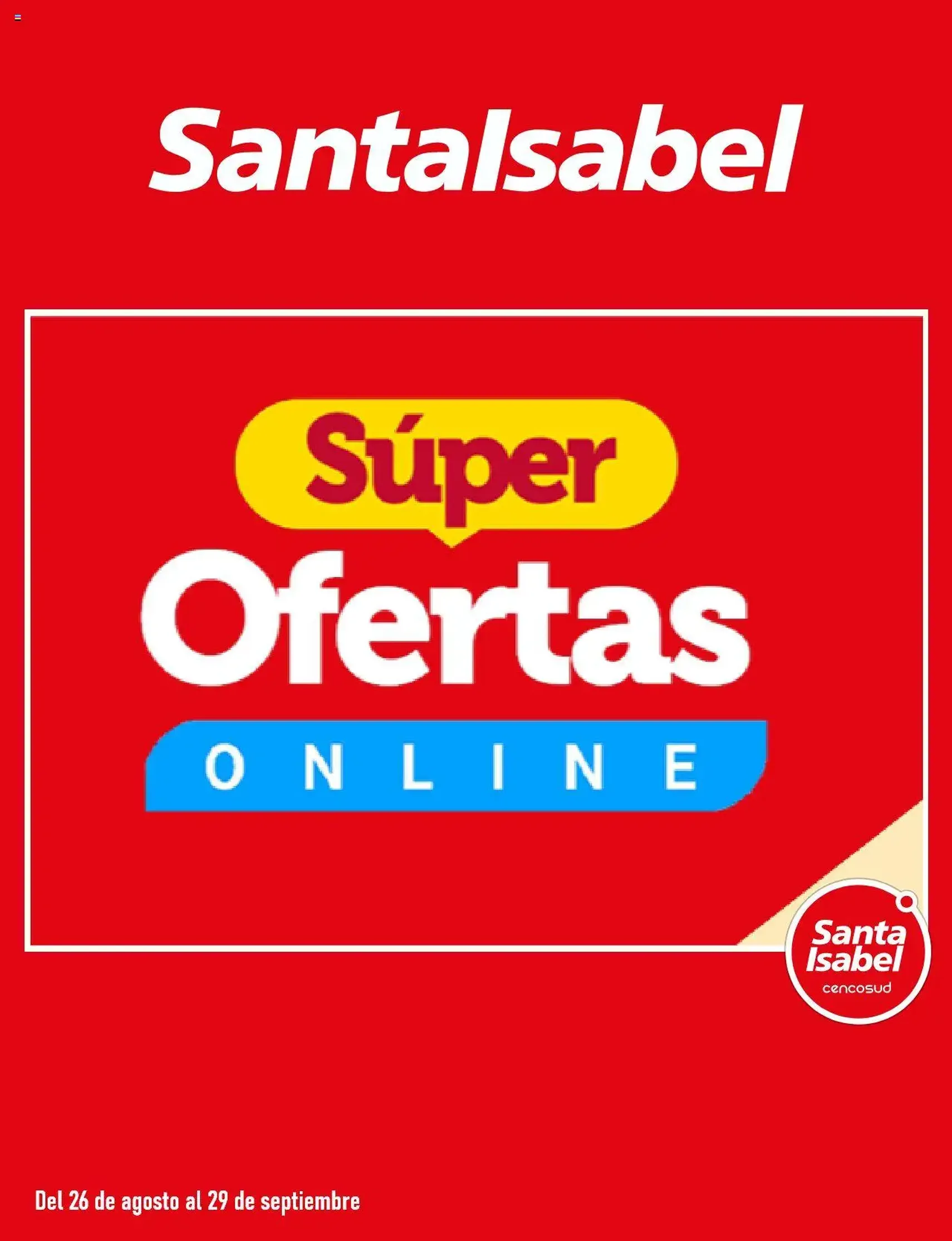 Santa Isabel ofertas - folleto válido desde 21.09.2025 página 1 de 5