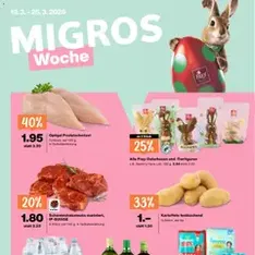 Migros aktionen - Prospekt Vorschau gültig ab 19.03.2026
