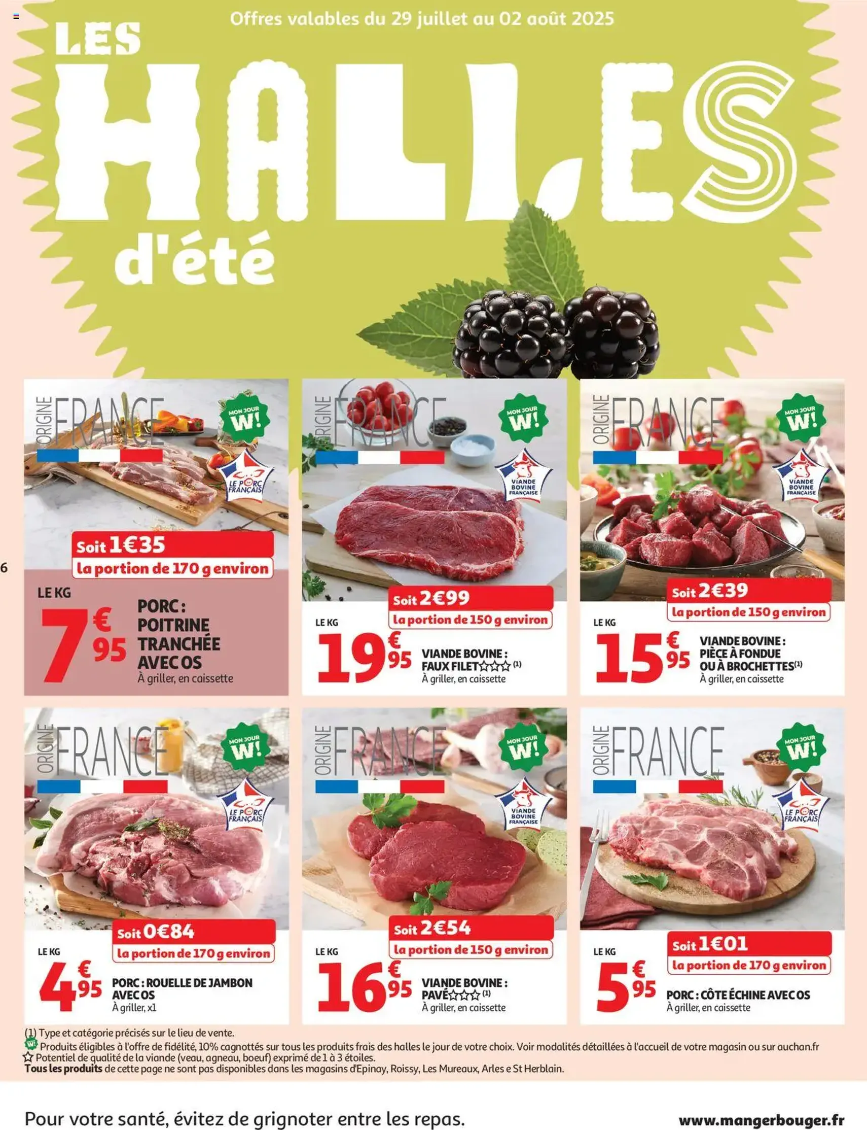 Auchan prospectus - brochure valable à partir du 29/07/2025, page 6 sur 49 Auchan prospectus - brochure valable à partir du 29/07/2025, page 6 sur 49