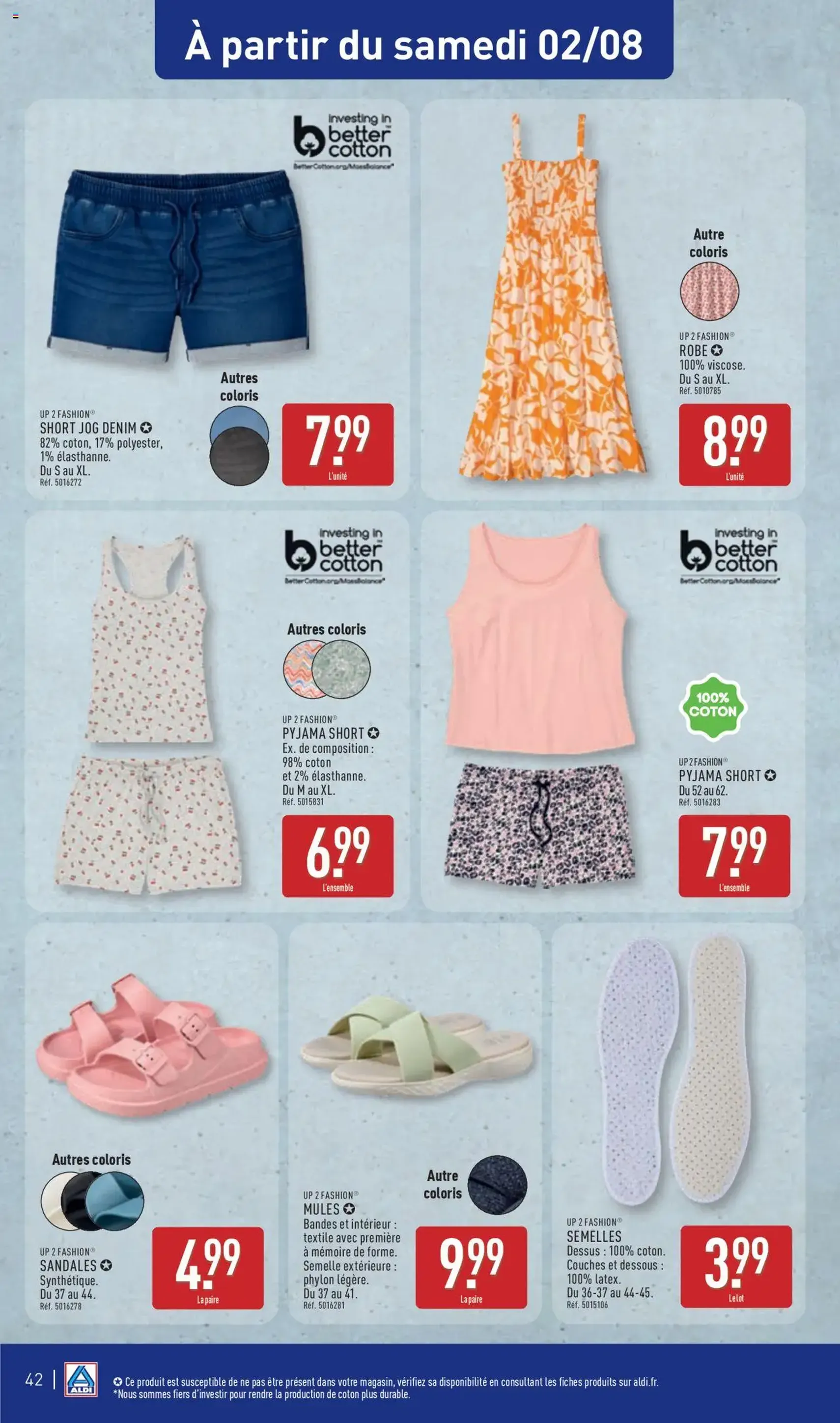 Aldi catalogue de la semaine 31 - brochure valable à partir du 29/07/2025, page 44 sur 50