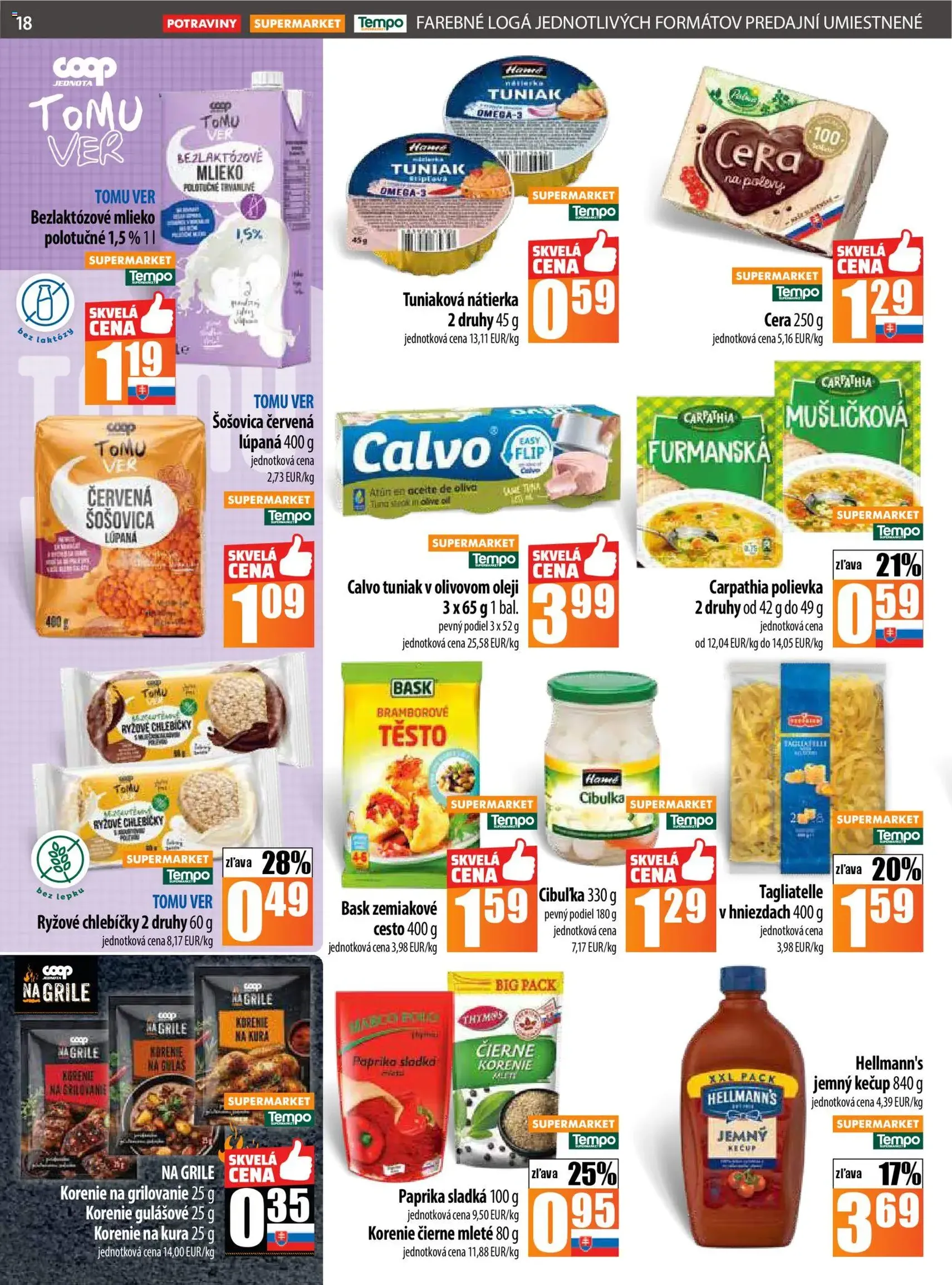 COOP Jednota leták - platný leták od 23.10.2025 strana 18 z 28 COOP Jednota leták - platný leták od 23.10.2025 strana 18 z 28