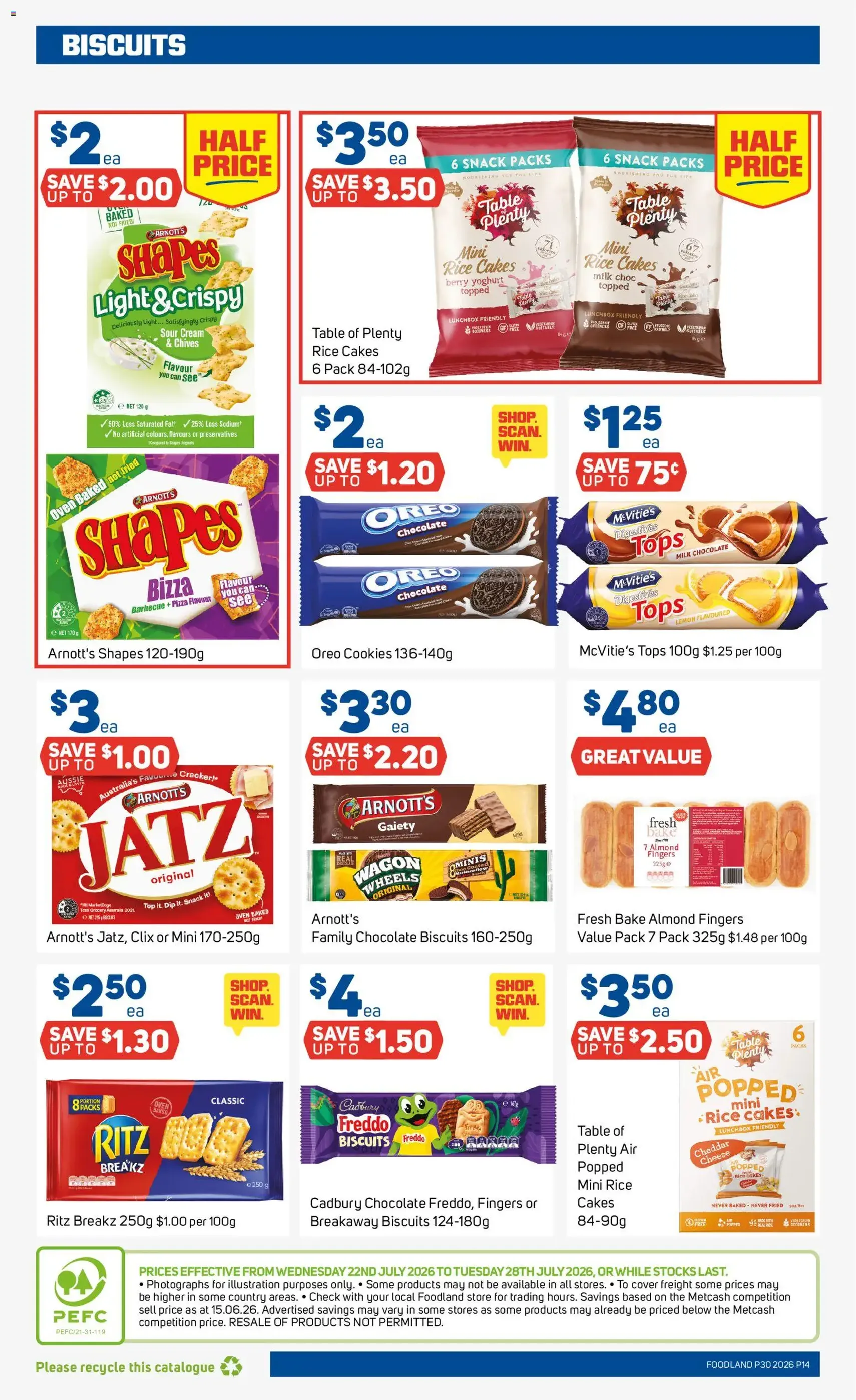 Foodland catalogue - valid flyer from 22/07/2026, page 14 of 33