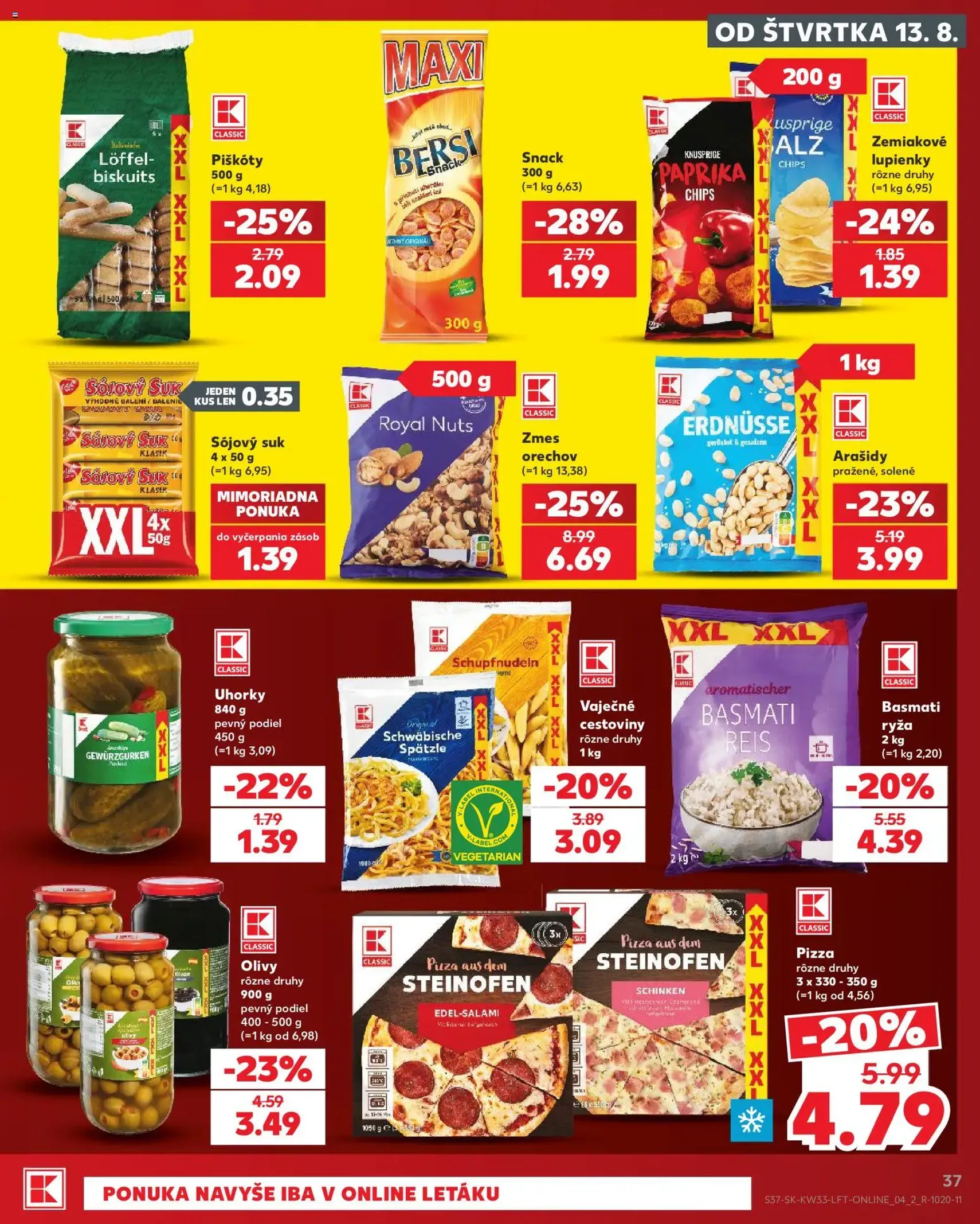 Kaufland leták - platný leták od 13.08.2026 strana 37 z 80