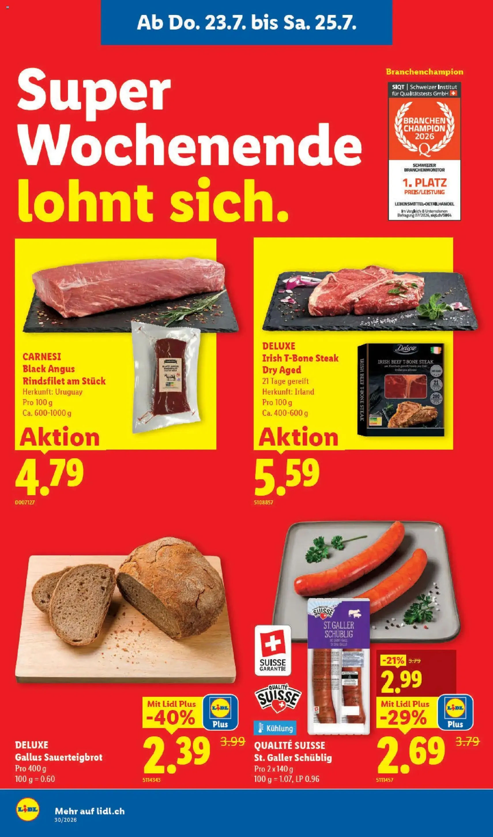 Lidl aktionen - Gültiger Prospekt ab 23.07.2026, Seite 2 von insgesamt 32