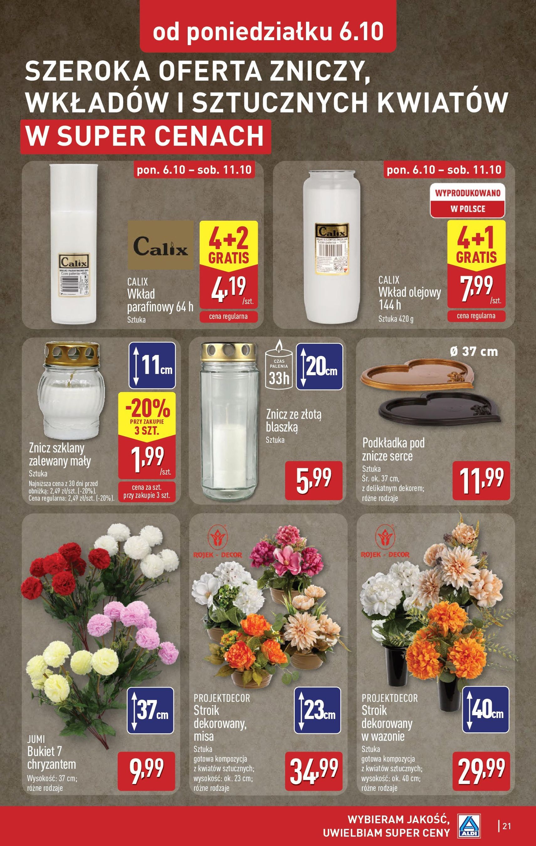 Aldi Gazetka - ważny gazetka od 06.10.2025 strona 21 z 40