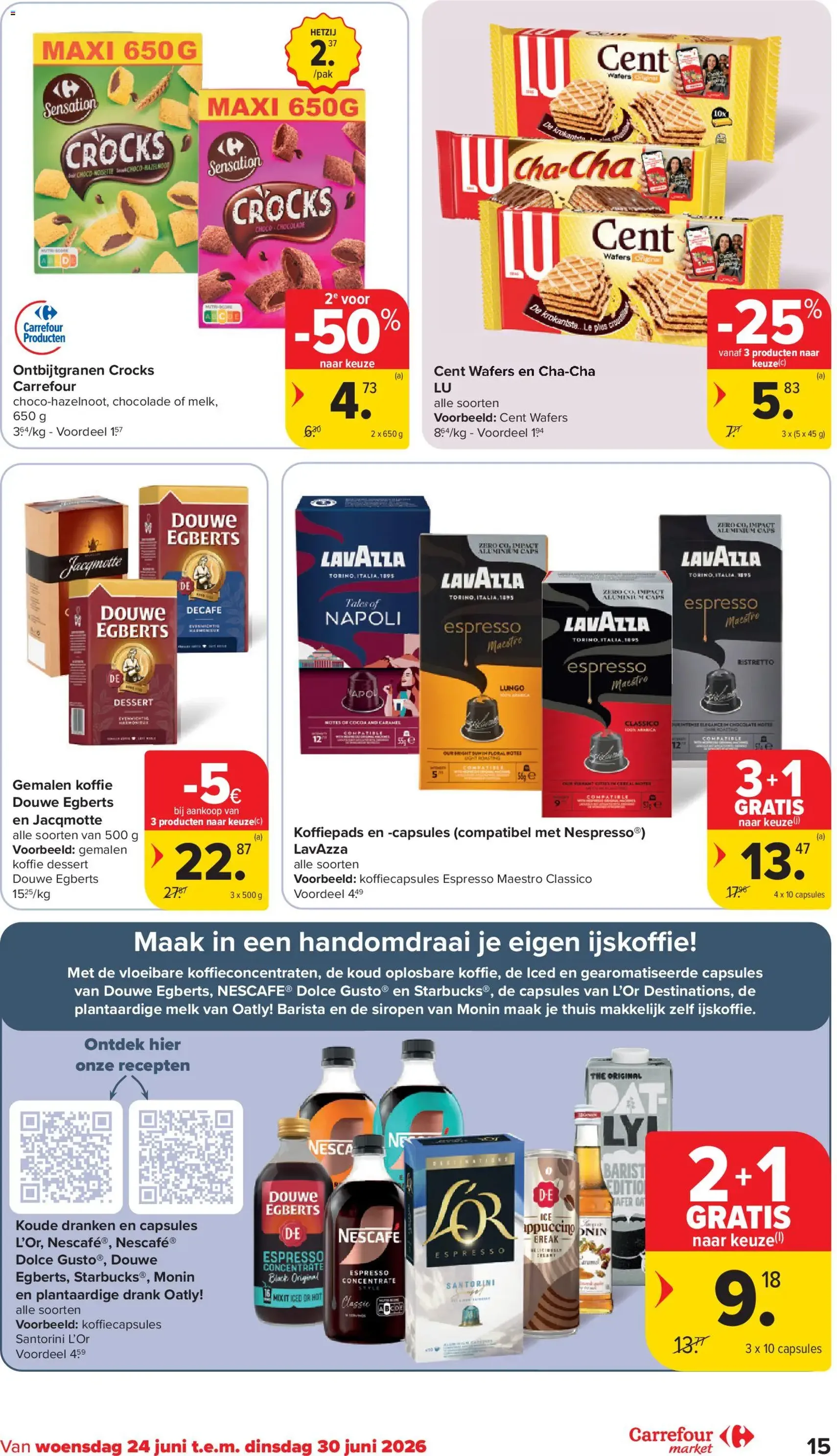 Carrefour market folder week 26 - geldige folder vanaf 24/06/2026 pagina 15 van 24