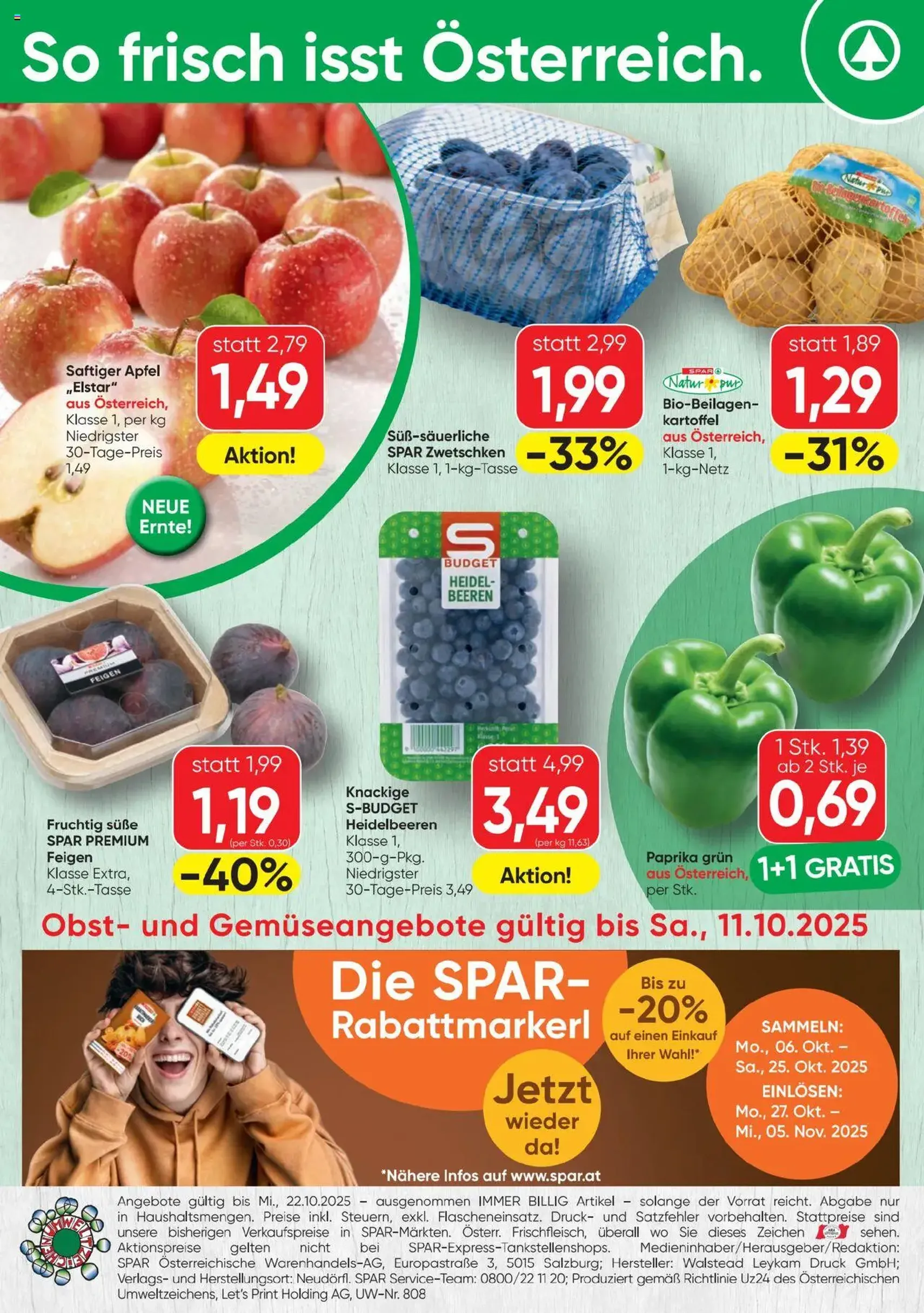 Spar Flugblatt - Gültiger Prospekt ab 09.10.2025, Seite 24 von insgesamt 24