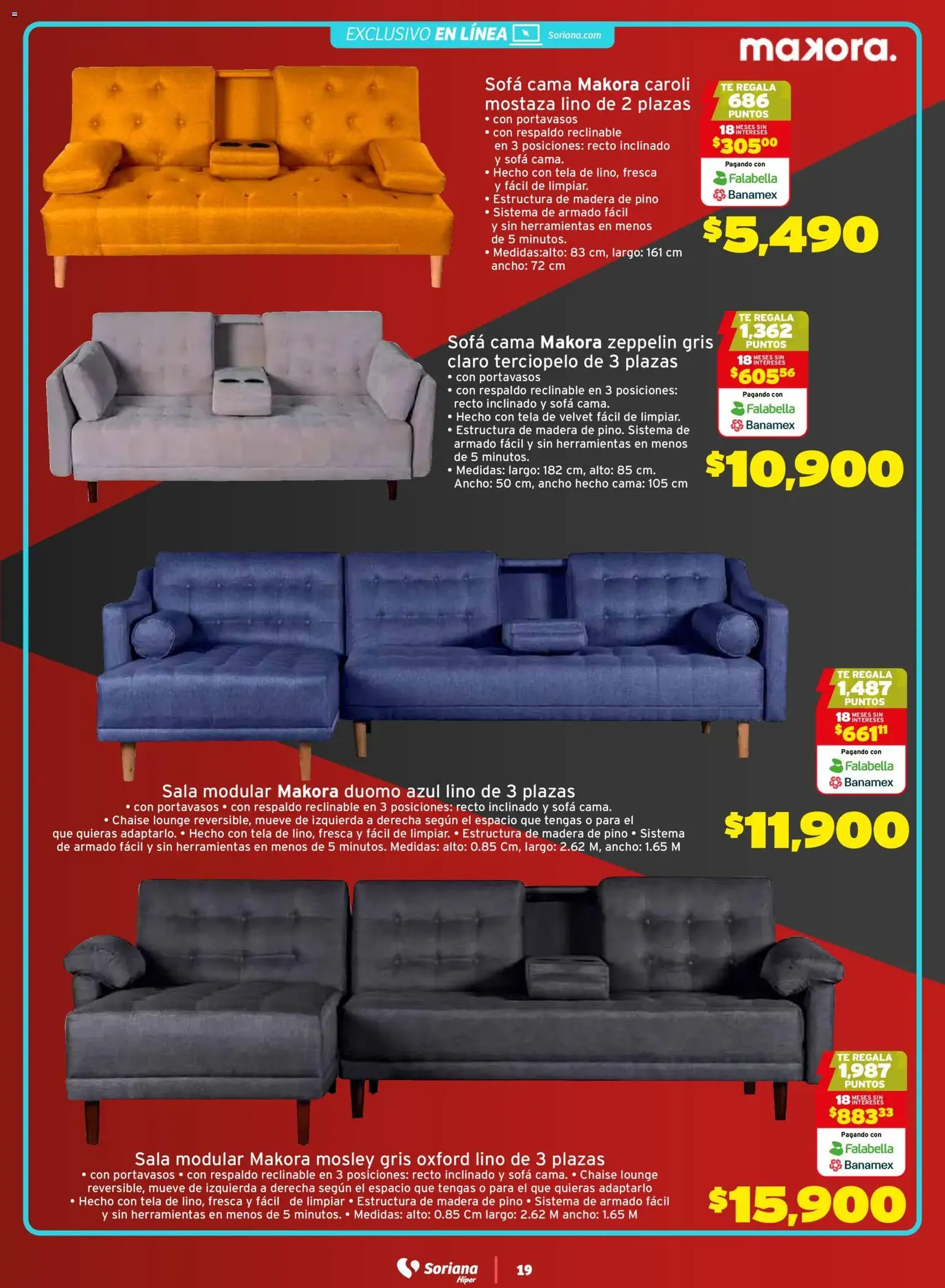 Soriana - Black Prices Híper Nacional - folleto válido desde 21/11/2025 página 19 de 26