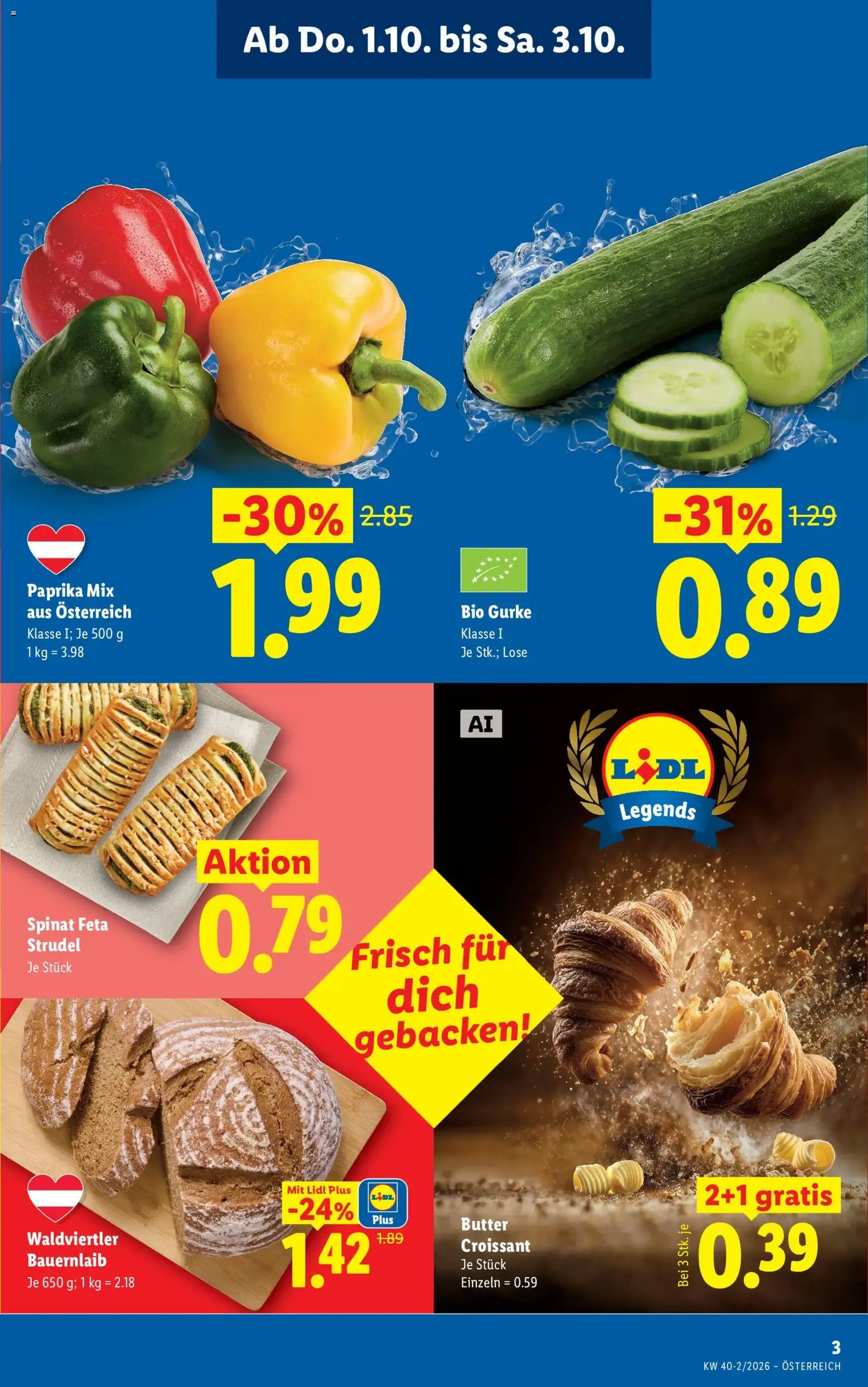Lidl - Flugblatt - Gültiger Prospekt ab 01.10.2026, Seite 5 von insgesamt 53