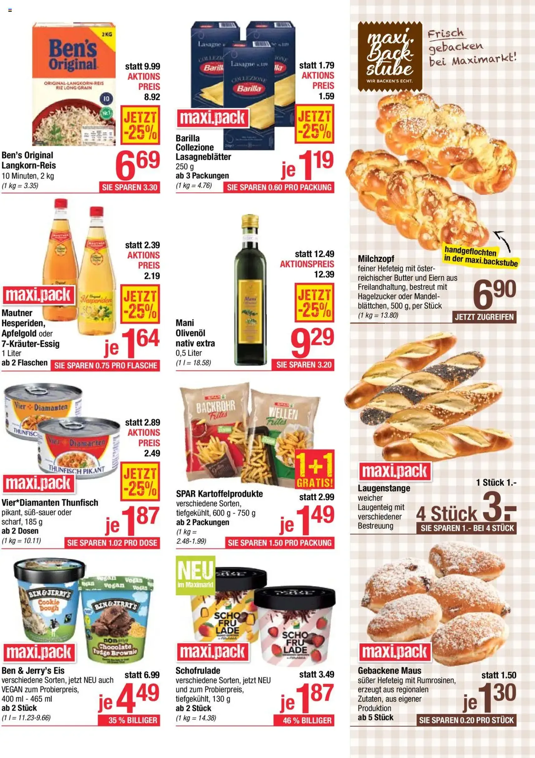 Maximarkt Flugblatt - Gültiger Prospekt ab 01.09.2025, Seite 9 von insgesamt 24 Maximarkt Flugblatt - Gültiger Prospekt ab 01.09.2025, Seite 9 von insgesamt 24
