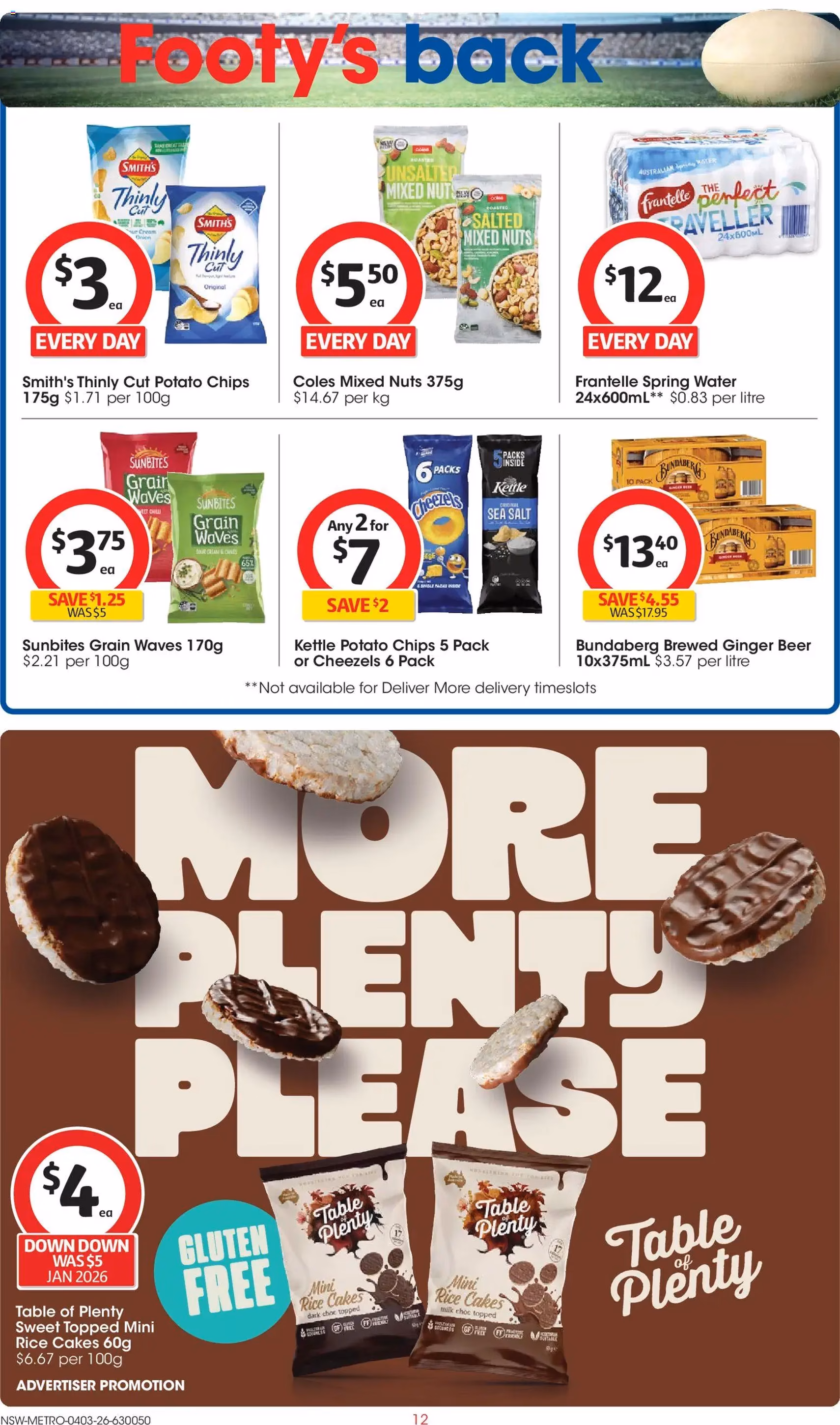 Coles catalogue - valid flyer from 04/03/2026, page 12 of 47