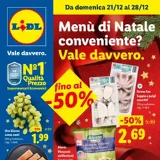 Volantino Lidl - anteprima volantino valido dal 21/12/2025