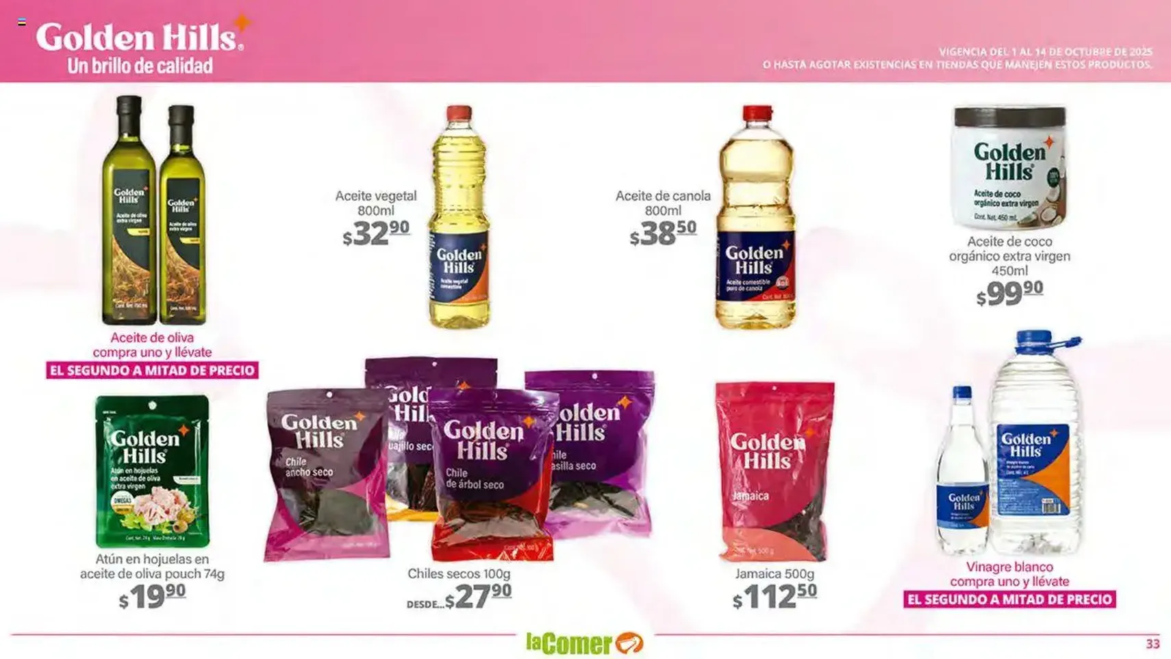 La Comer - Folleto - folleto válido desde 01/10/2025 página 33 de 48 La Comer - Folleto - folleto válido desde 01/10/2025 página 33 de 48
