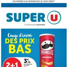 Super U - Les prix bas de la semaine - Prévisualisation du catalogue valable à partir du 09/06/2026
