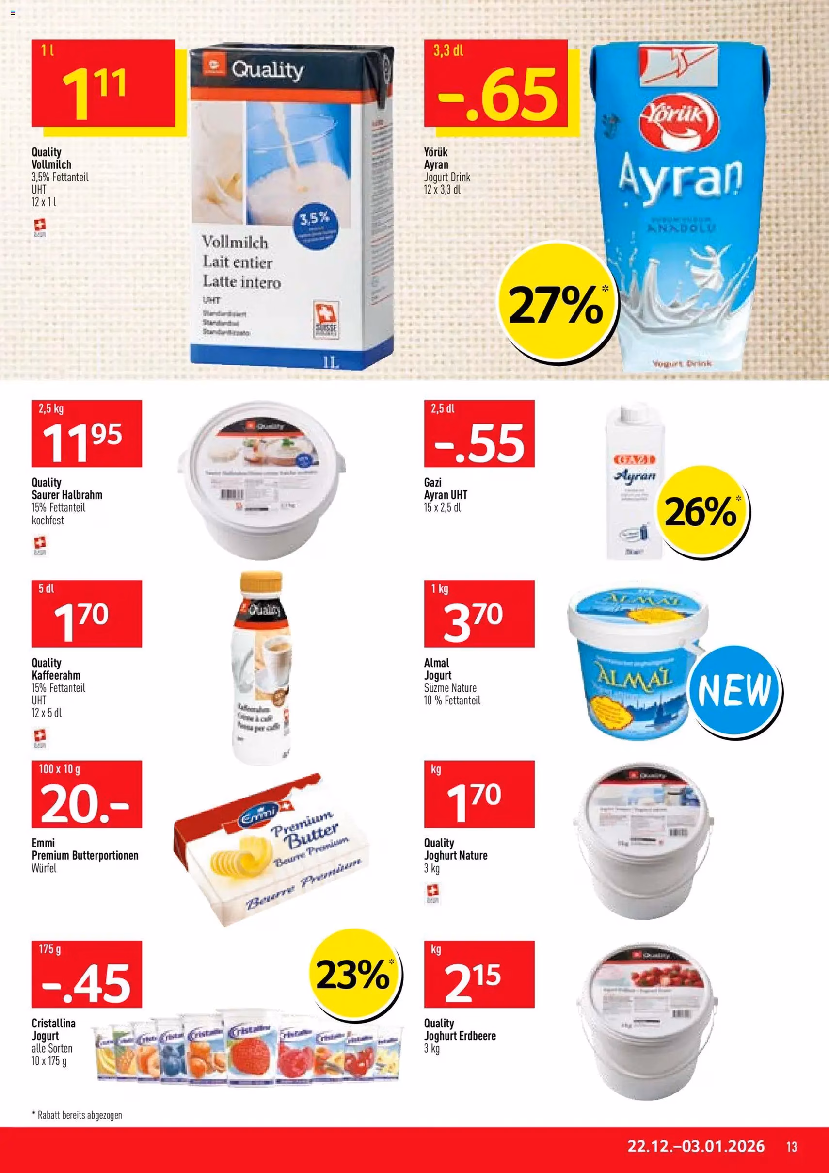 Prodega Aktionen - Gültiger Prospekt ab 22.12.2025, Seite 13 von insgesamt 36