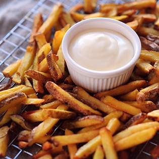 Recipe preview Recipe for a sweet aquafaba mayonnaise
