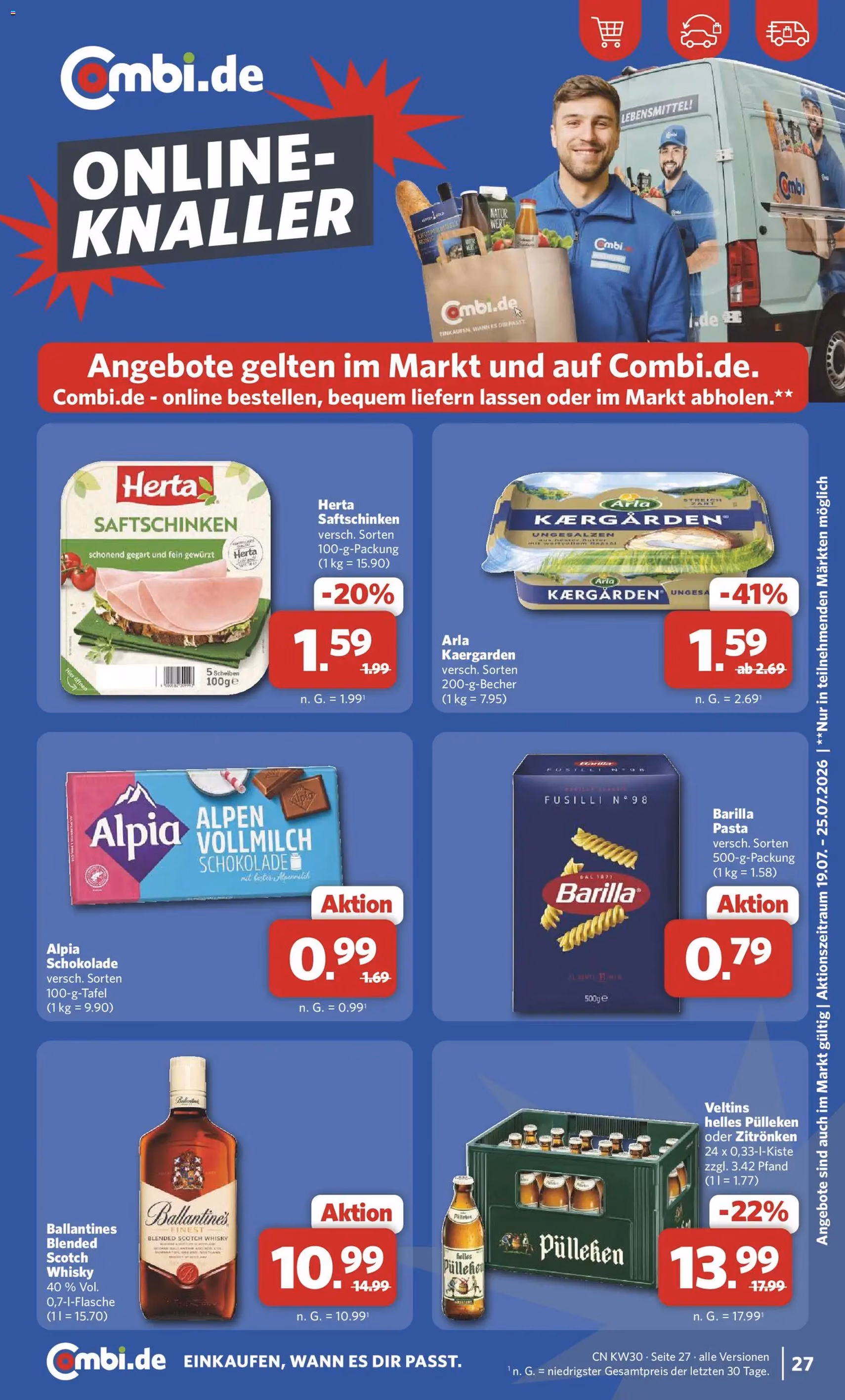 Combi Prospekt - Gültiger Prospekt ab 20.07.2026, Seite 33 von insgesamt 42