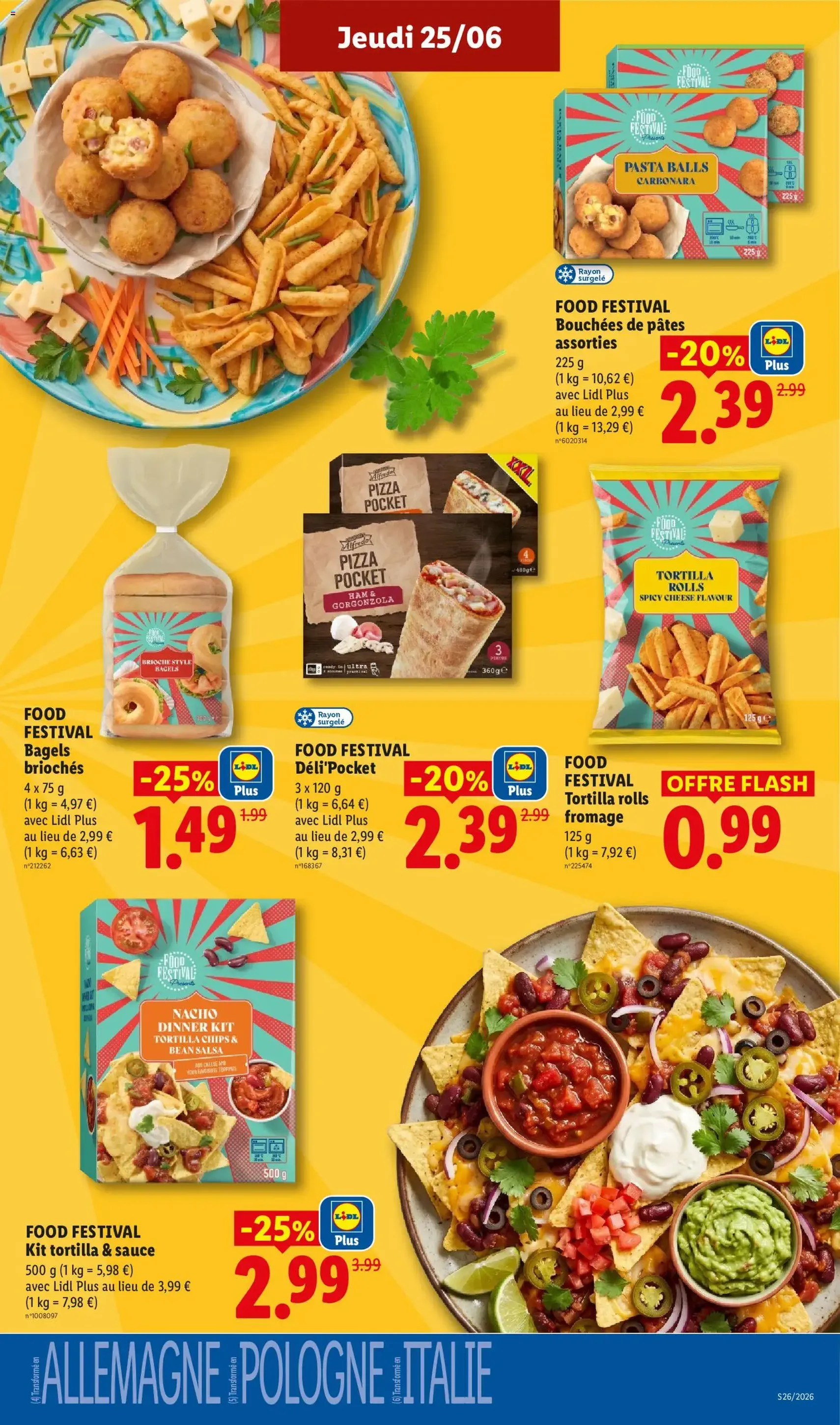 LIDL catalogue - brochure valable à partir du 25/06/2026, page 25 sur 72