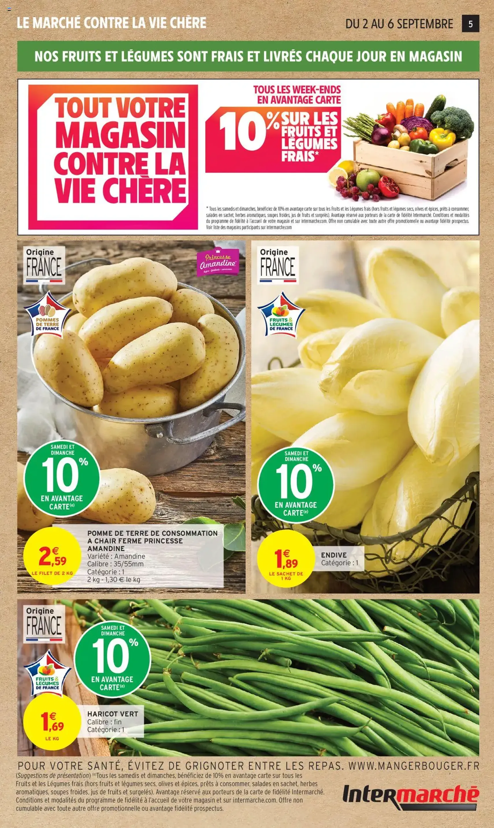 Intermarché Catalogue Découvrez nos offres spéciales rentrée | Super - brochure valable à partir du 02/09/2025, page 5 sur 32 Intermarché Catalogue Découvrez nos offres spéciales rentrée | Super - brochure valable à partir du 02/09/2025, page 5 sur 32