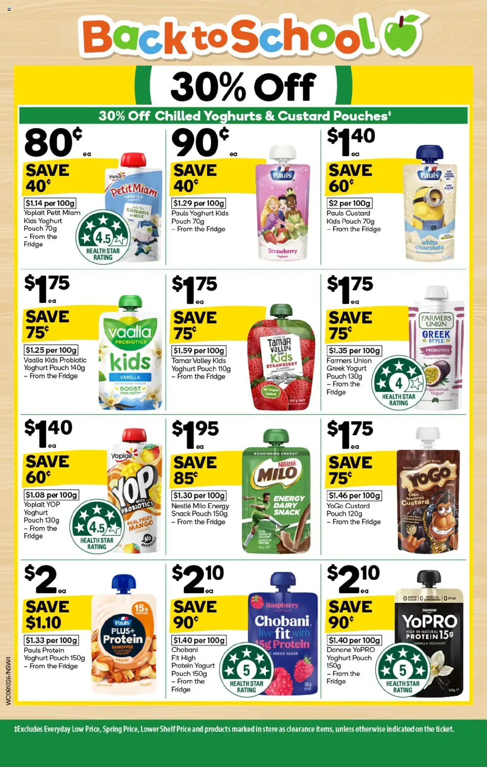 Weekly catalogue Woolworths NSW 08/10 - valid flyer from 08/10/2025, page 4 of 50