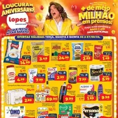 Lopes Supermercados - Ofertas da semana - pré-visualização do folheto, válido a partir de 05/08/2025