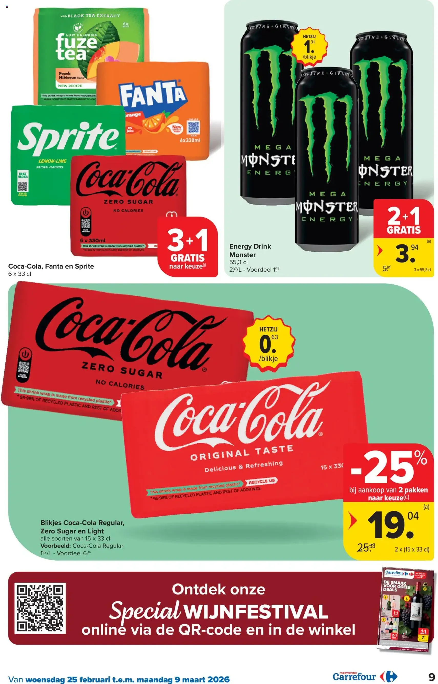 Carrefour folder week 9 - geldige folder vanaf 25/02/2026 pagina 9 van 48