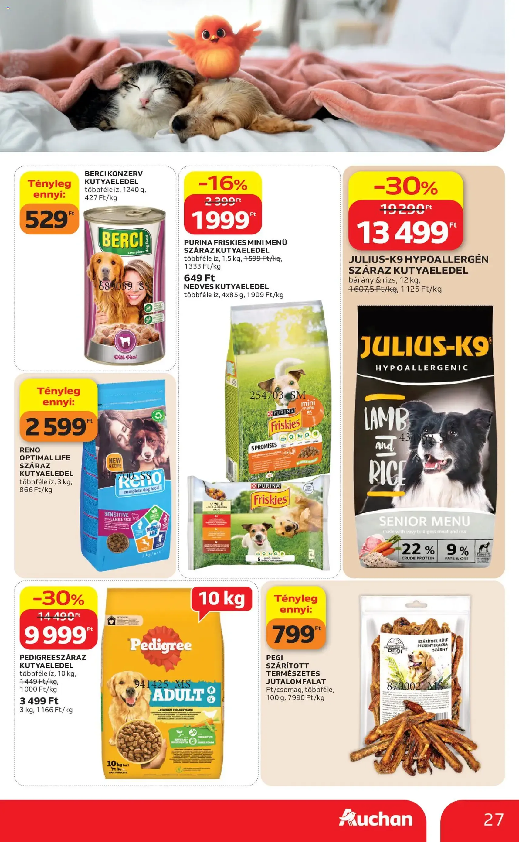 Auchan akciós újság - 2026.07.16. érvényes szórólap 27 oldal 56 oldalból