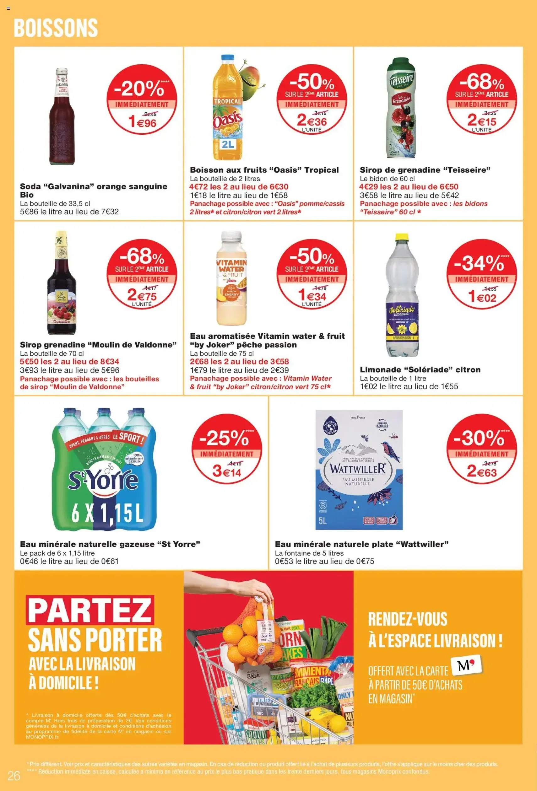 Monoprix catalogue - brochure valable à partir du 14/07/2026, page 26 sur 48