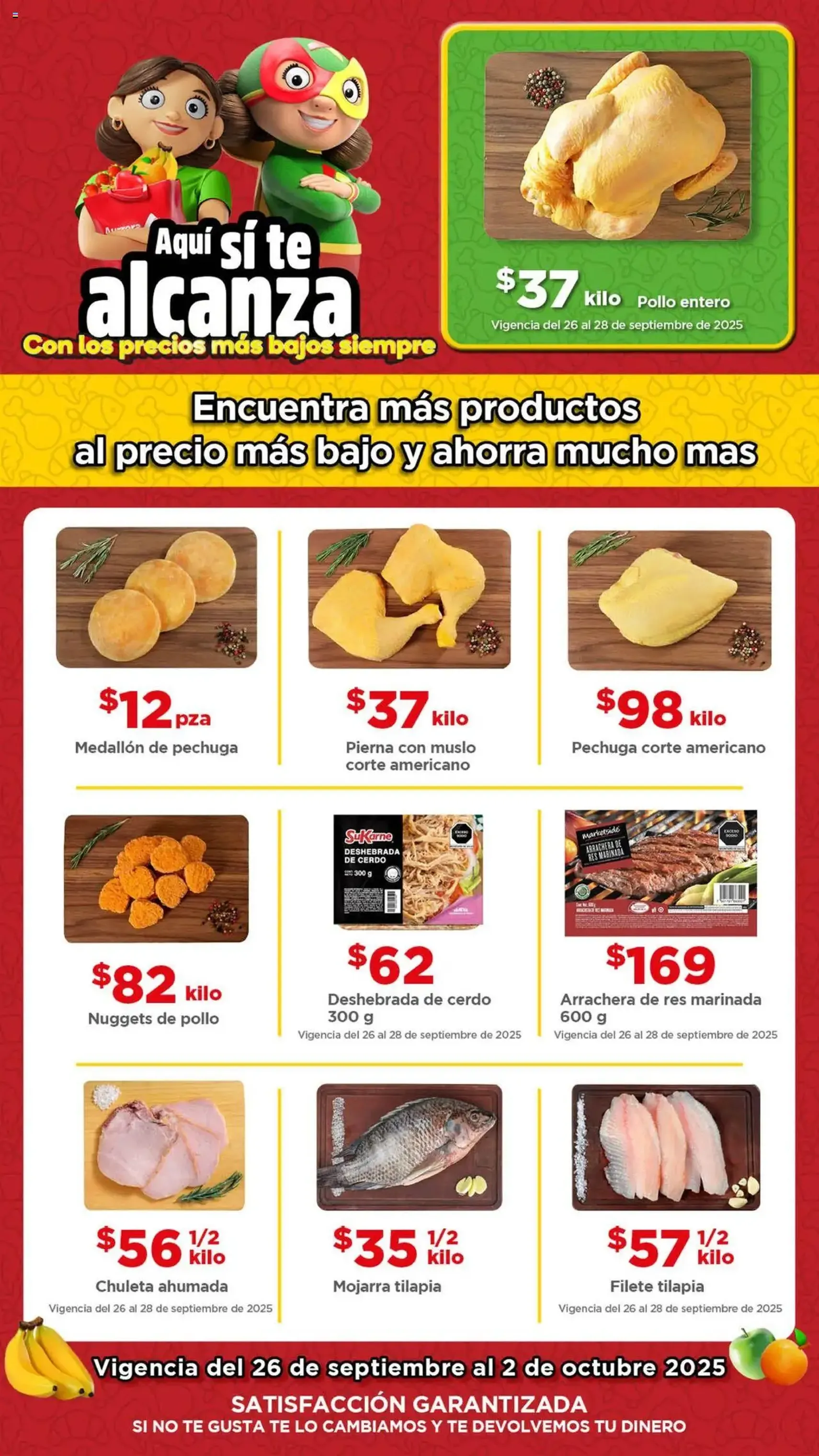 Bodega Aurrerá - Folleto Precio más Bajo - folleto válido desde 26/09/2025 página 2 de 4