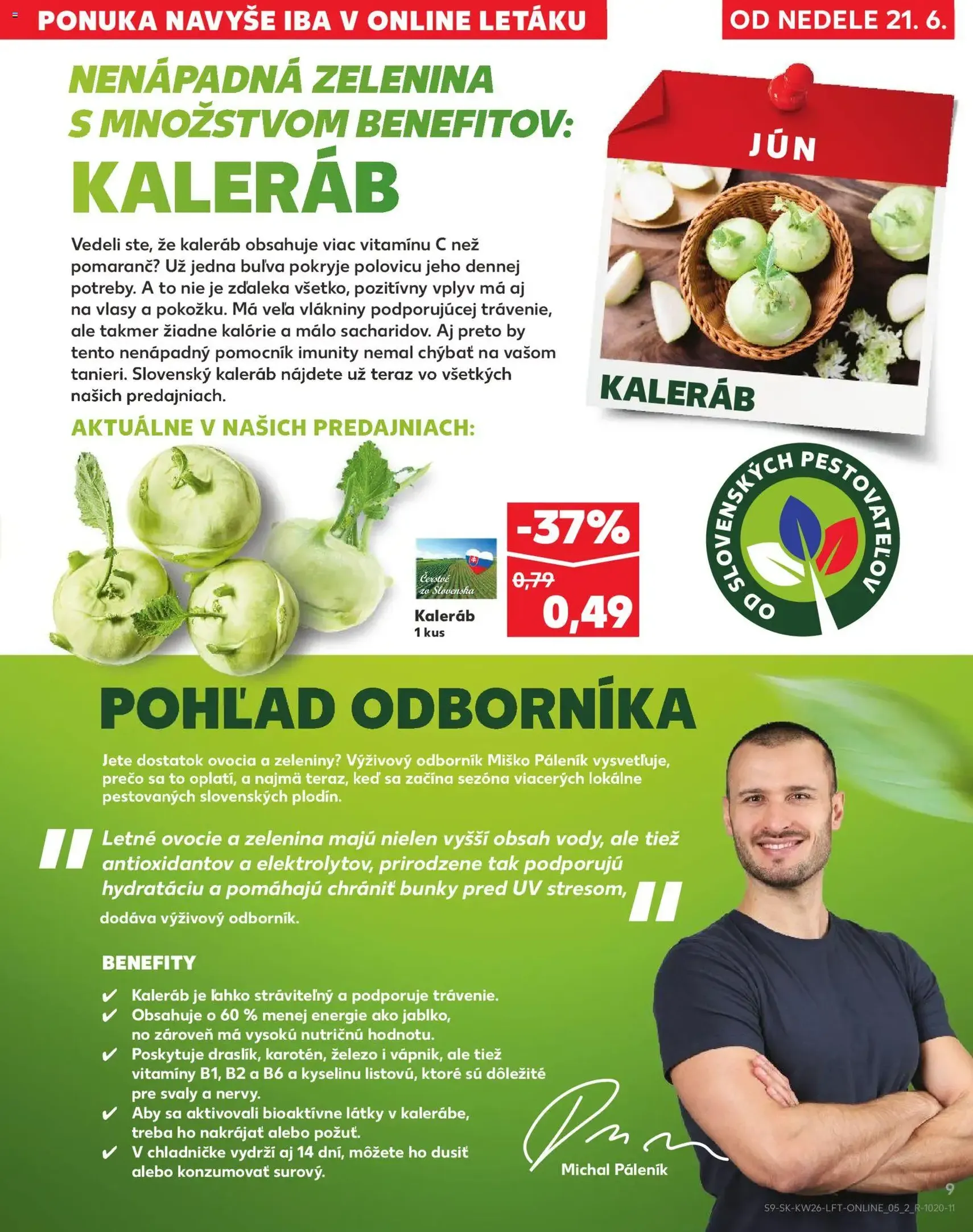 Kaufland SK akciós újság - 2026.06.25. érvényes szórólap 9 oldal 84 oldalból