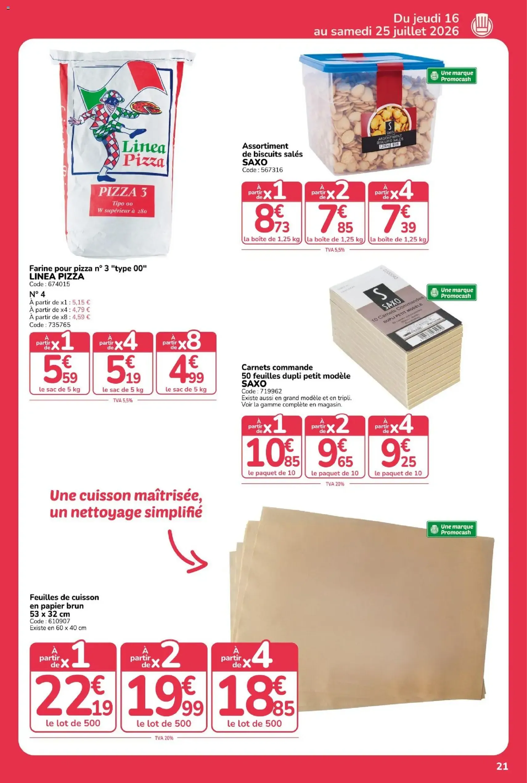 Promocash catalogue - brochure valable à partir du 16/07/2026, page 21 sur 24