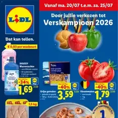 Lidl Folder week 30 - voorvertoning van de folder geldig vanaf 20/07/2026