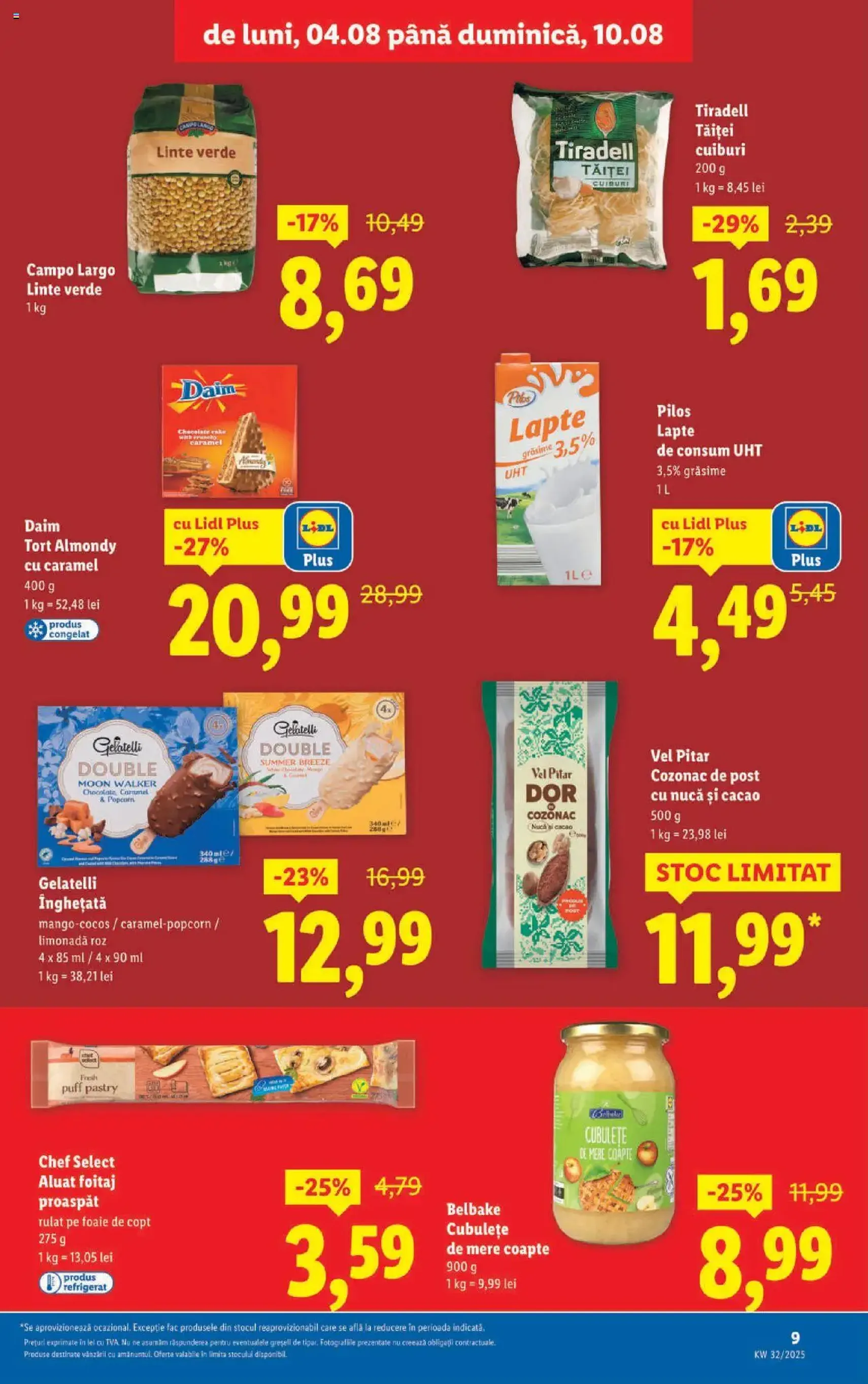 Catalog Lidl - cataloage valabile începând cu 04.08.2025 pagina 9 din 40
