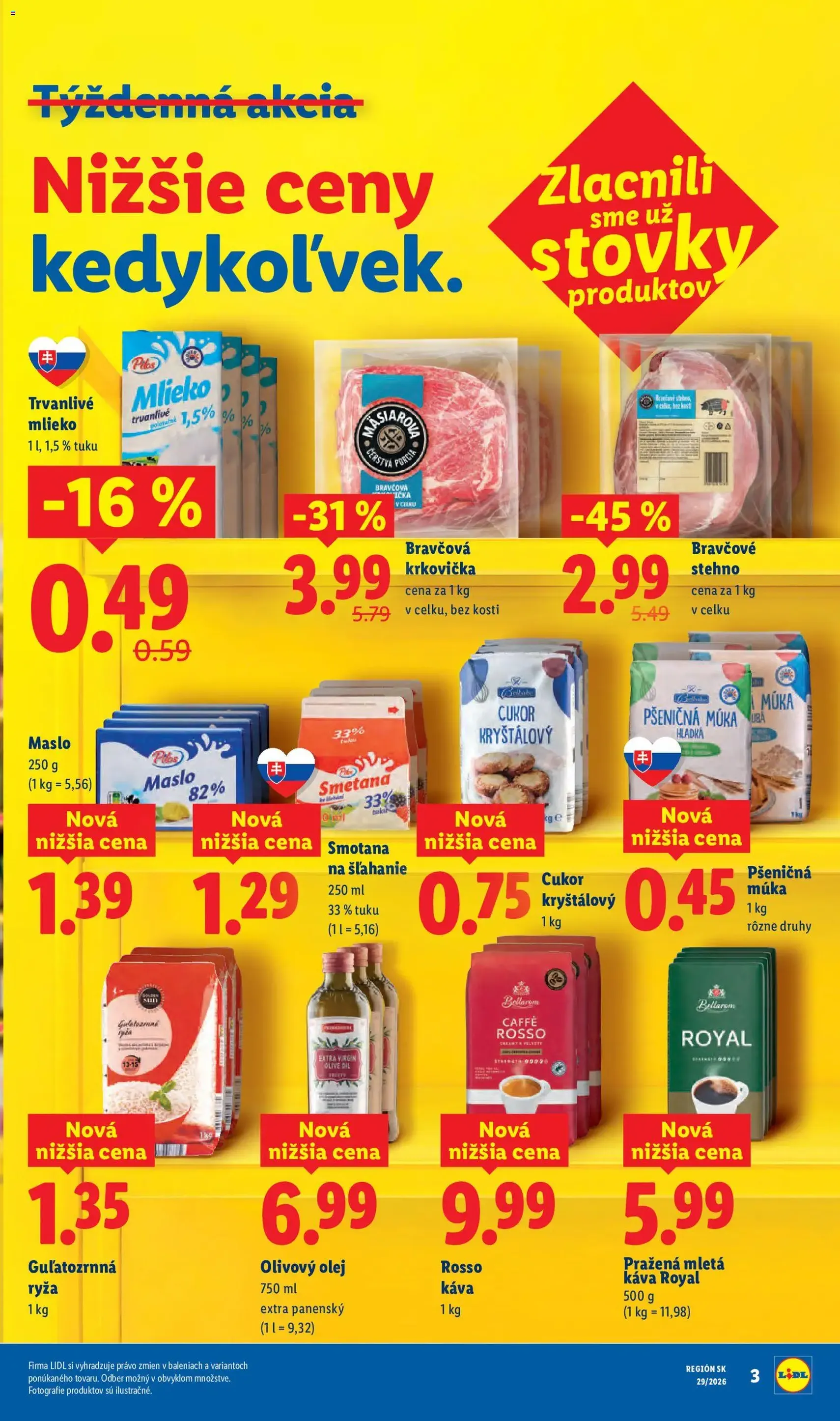 Lidl leták - platný leták od 13.07.2026 strana 3 z 94