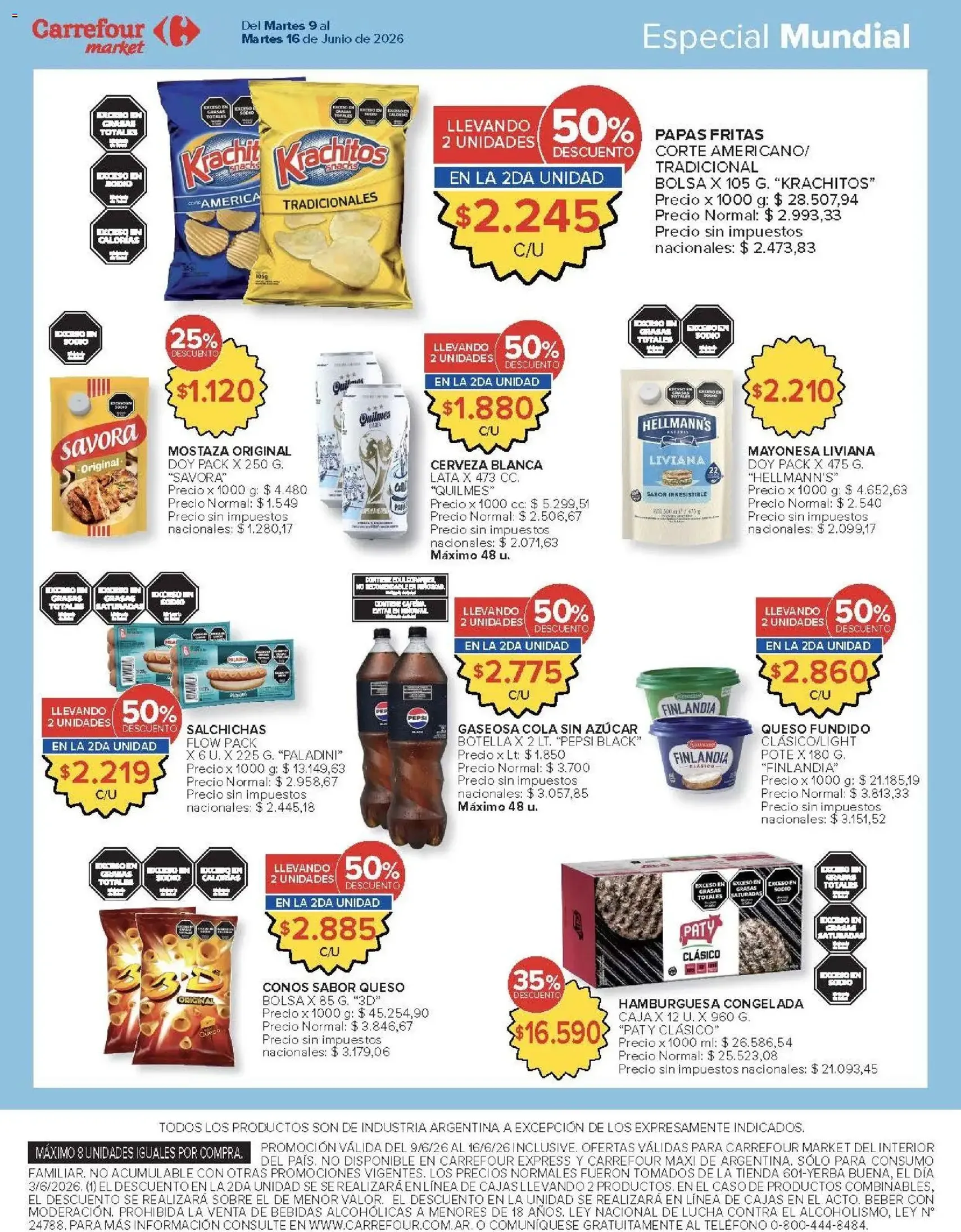 Carrefour ofertas - folleto válido desde 09/06/2026 página 44 de 68